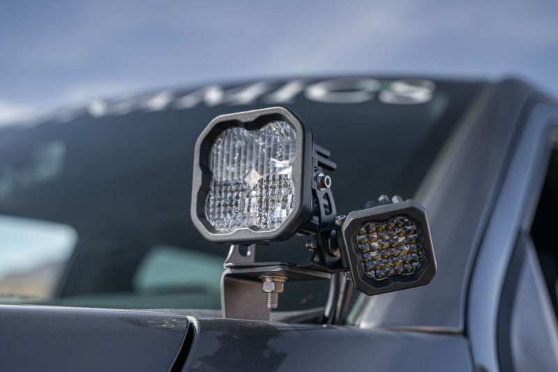Diode Dynamics 21-22 Ford F-150 SS3 Stage Series Backlit Ditch Light Kit Sport - White Combo