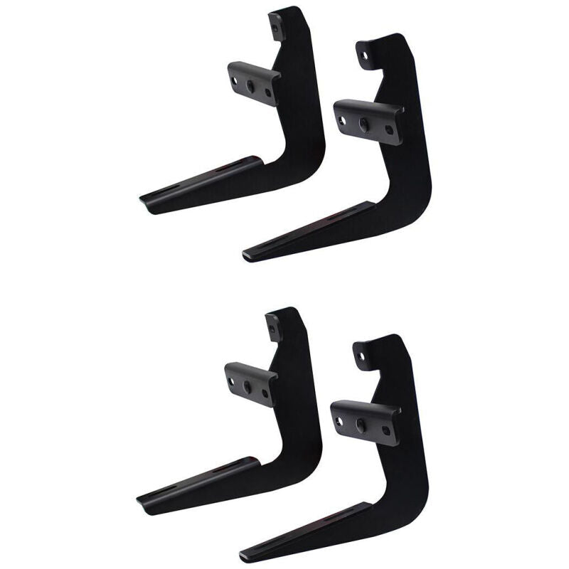 Westin 2007-2013 Chevy Silverado 1500 Crew Cab Running Board Mount Kit - Black