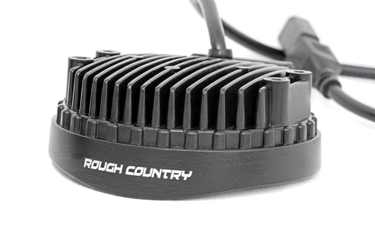 ROUGH COUNTRY 4-INCH LED ROUND LIGHTS