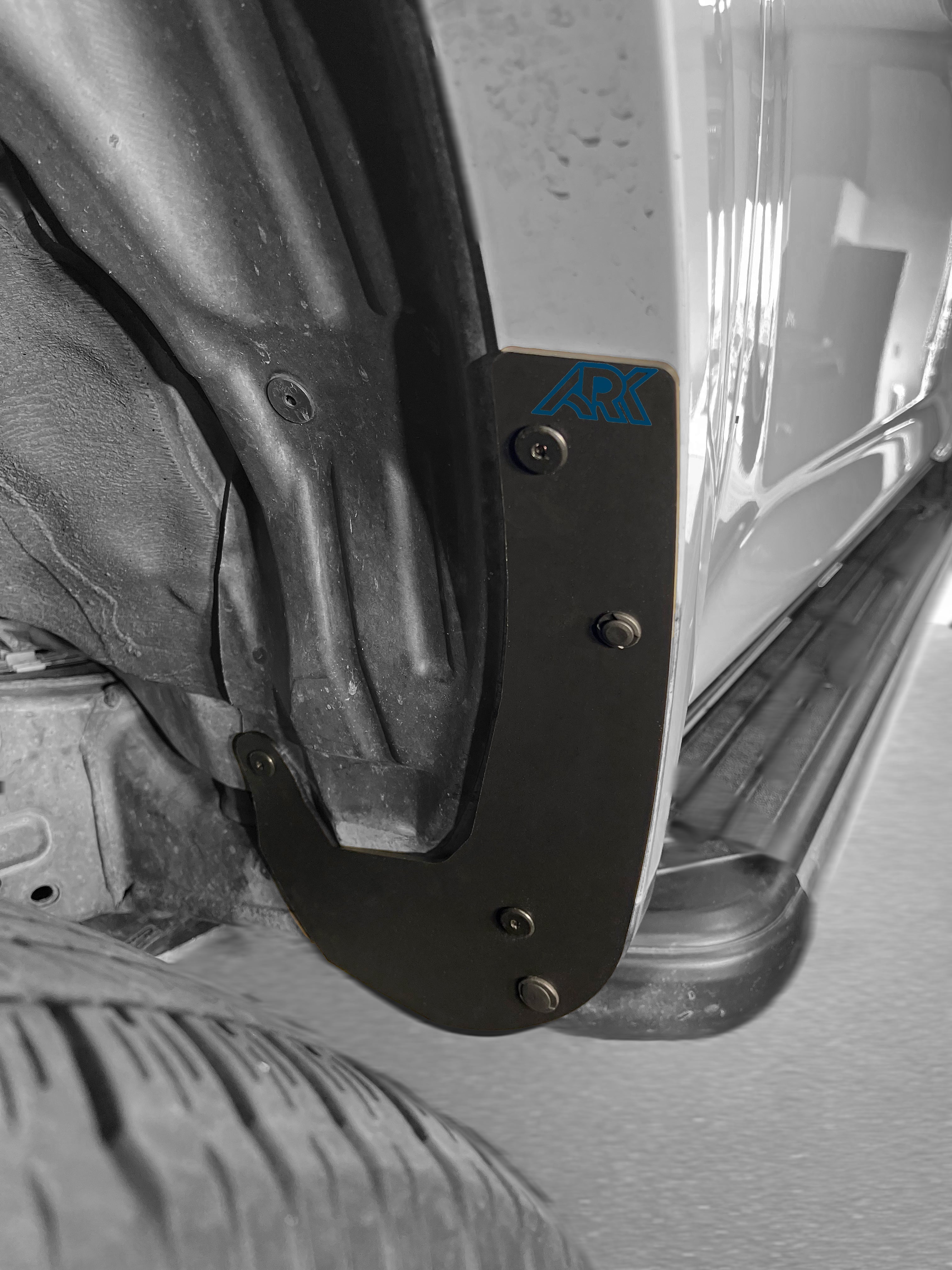 Standard mud flap deletes for 2010-2024 Toyota 4Runner, featuring durable design and easy installation.