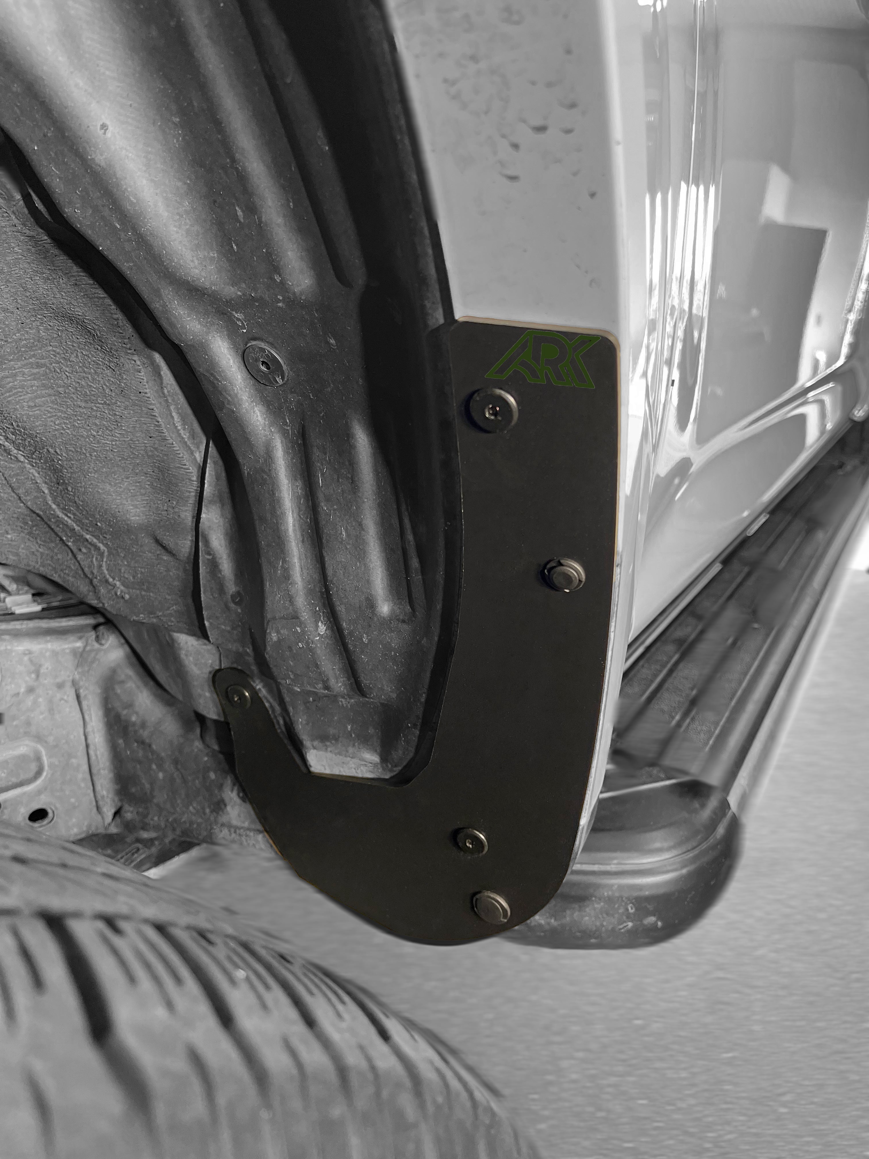 Mud flap deletes for 2010-2024 Toyota 4Runner, designed for enhanced off-road performance and aesthetics.
