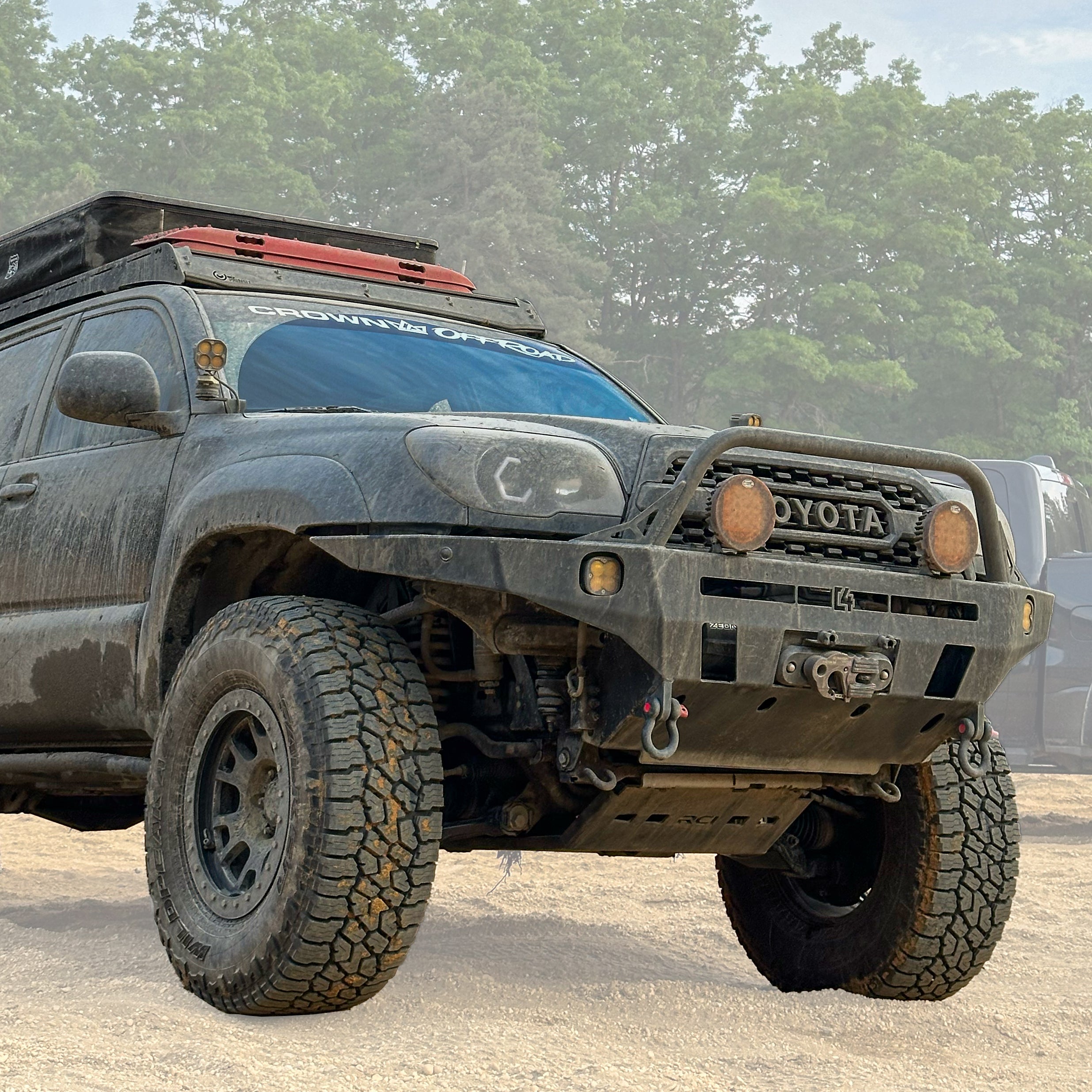 4Runner Overland Series front bumper for 2003-2009 models, designed for offroad durability and style.