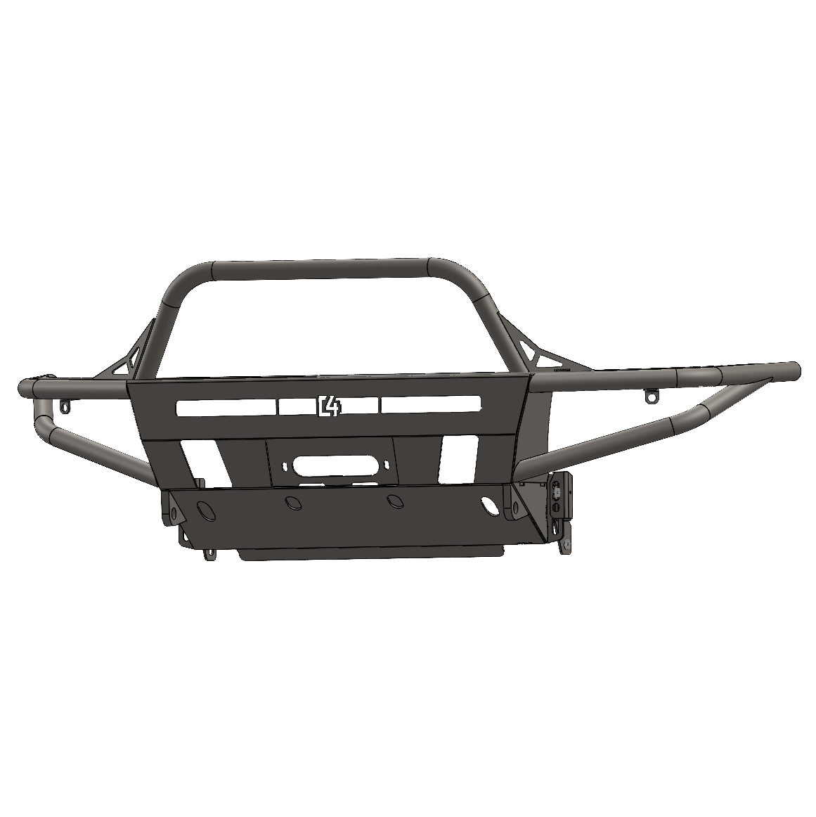 4Runner Hybrid Front Bumper for 2003-2009 4th Gen models, designed for durability and off-road performance.