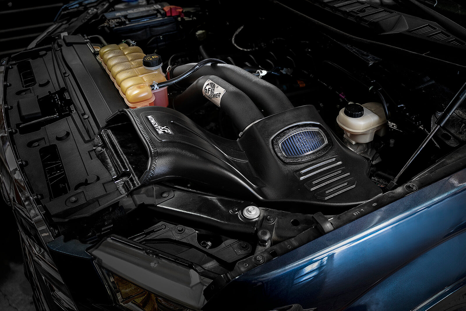 Momentum Xp Cold Air Intake System w/ Pro 5R Filter Ford F-150 15-20 V8-5.0L aFe Power