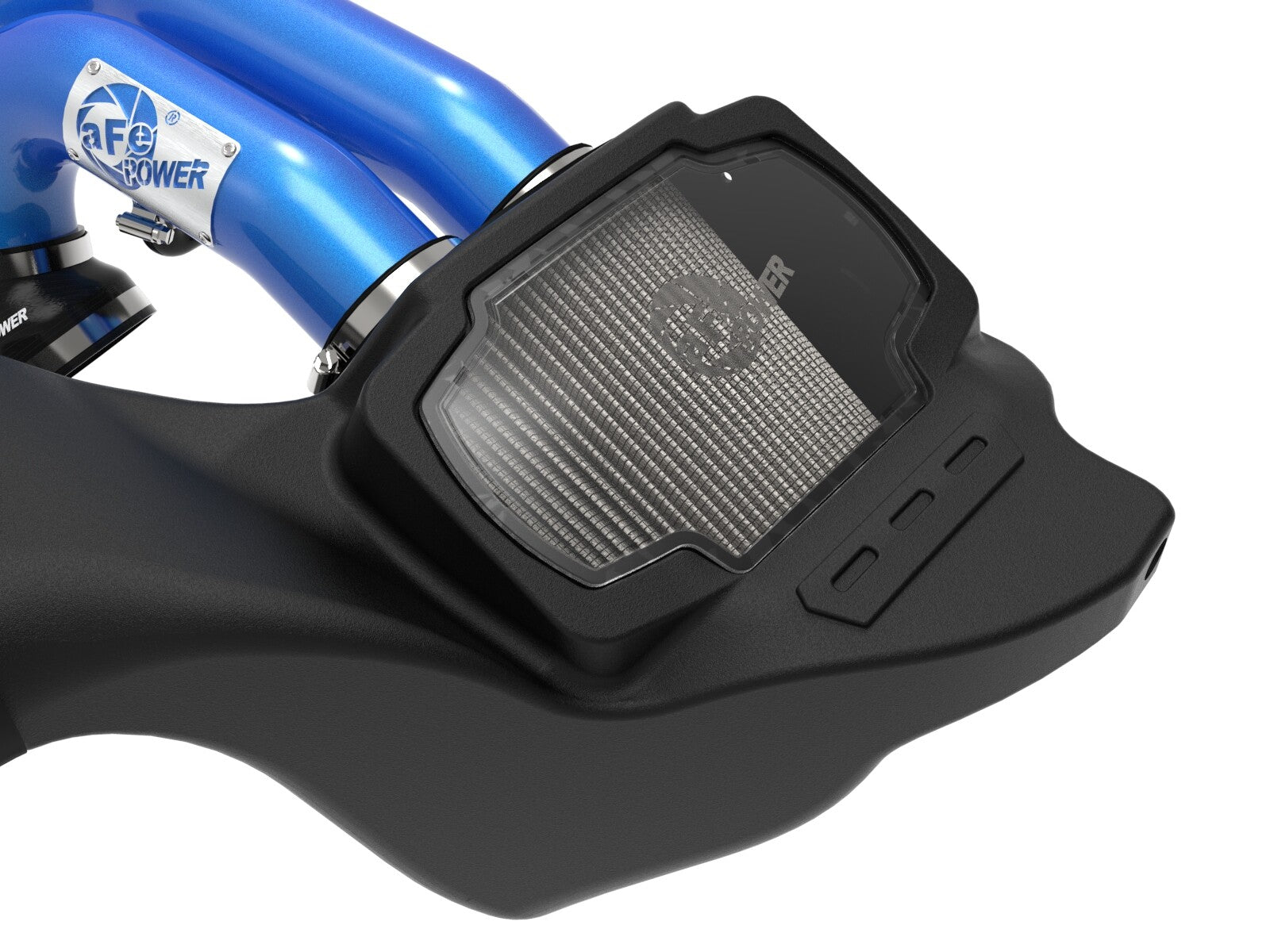 Momentum Xp Cold Air Intake System w/ Pro Dry S Filter Blue Ford F-150 Raptor 21-26 V6-3.5L (tt) aFe Power