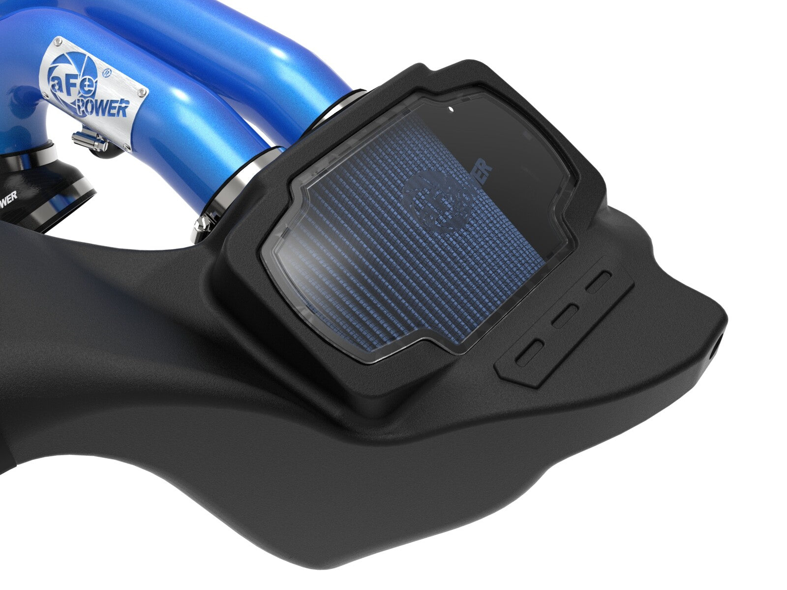 Momentum Xp Cold Air Intake System w/ Pro 5R Filter Blue Ford F-150 Raptor 21-26 V6-3.5L (tt) aFe Power