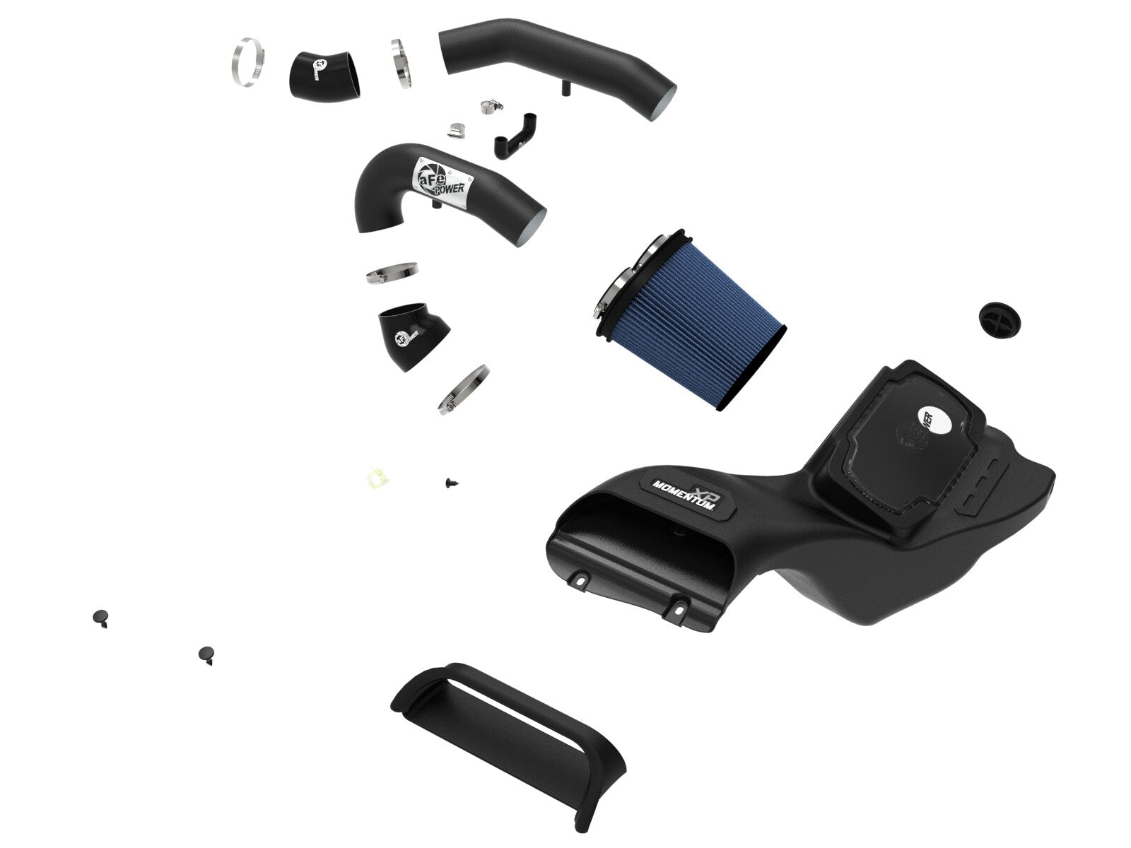 Momentum Xp Cold Air Intake System w/ Pro 5R Filter Ford F-150 Raptor 21-26 V6-3.5L (tt) aFe Power
