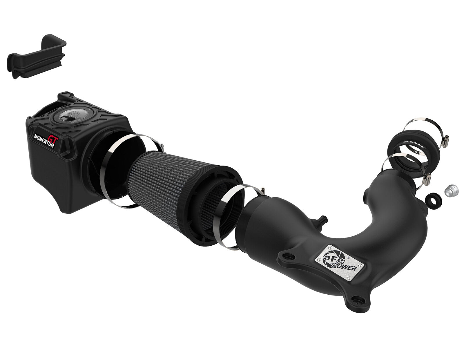 Momentum GT Cold Air Intake System w/ Pro Dry S Filter Jeep Wrangler (JK) 12-18 V6-3.6L 9 Percent Air Flow Gain aFe Power