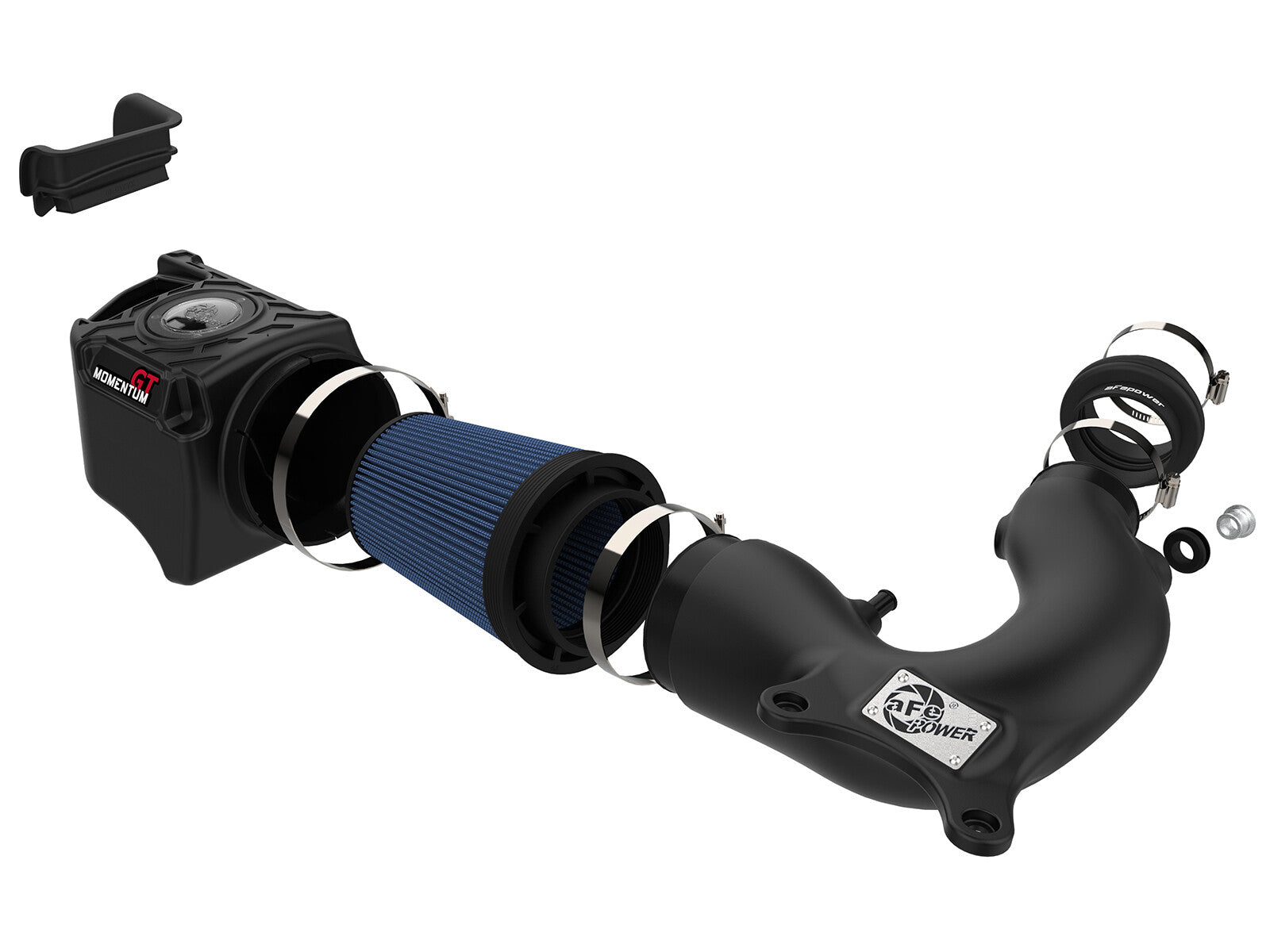 Momentum GT Cold Air Intake System w/ Pro 5R Filter Jeep Wrangler (JK) 12-18 V6-3.6L 12 Percent Air Flow Gain aFe Power