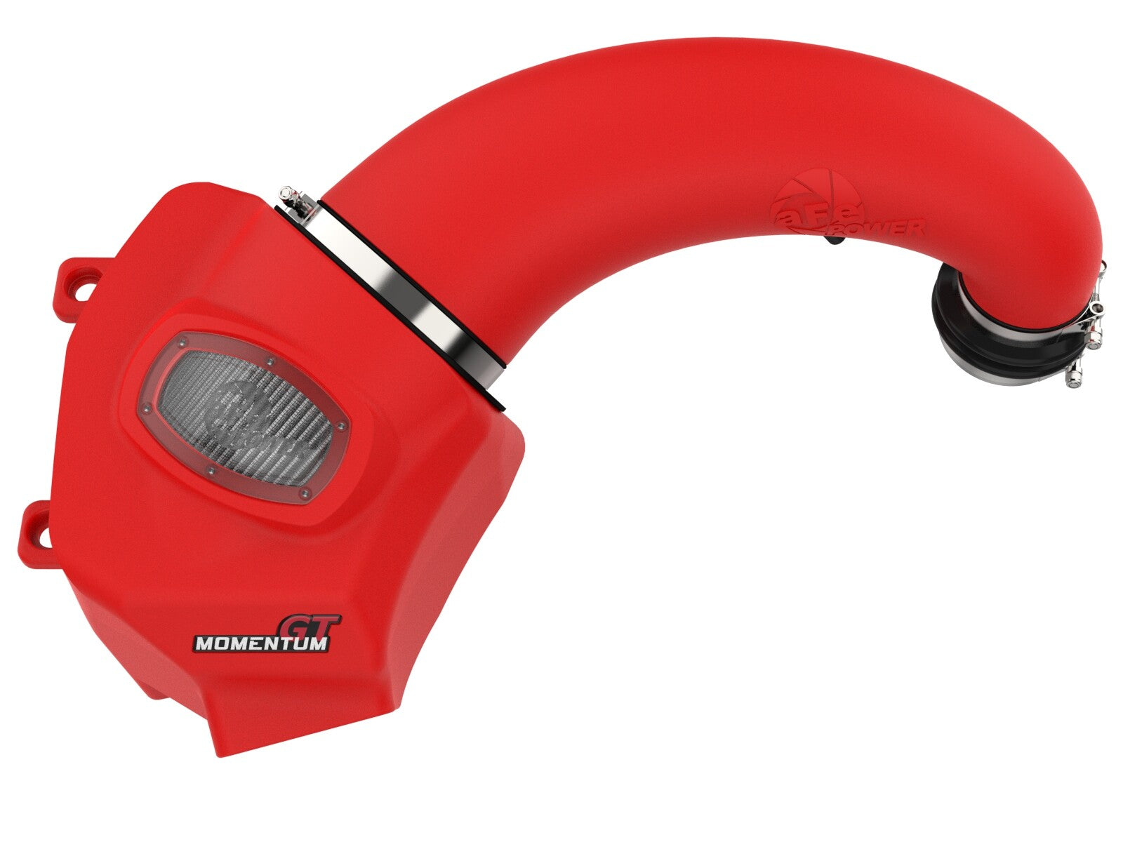 Momentum GT Cold Air Intake System Red w/ Pro Dry S Filter Ram 1500 (Dt) 19-26 V8-5.7L Hemi aFe Power