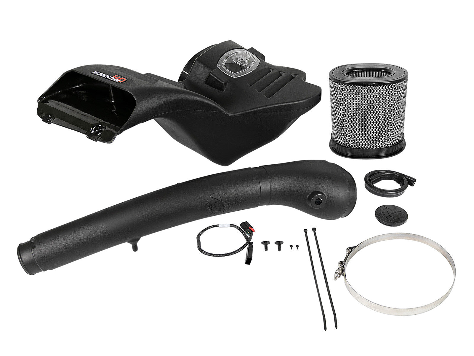 Momentum HD Cold Air Intake System w/ Pro Dry S Filter Ford F-150 18-21 V6-3.0L (td) aFe Power
