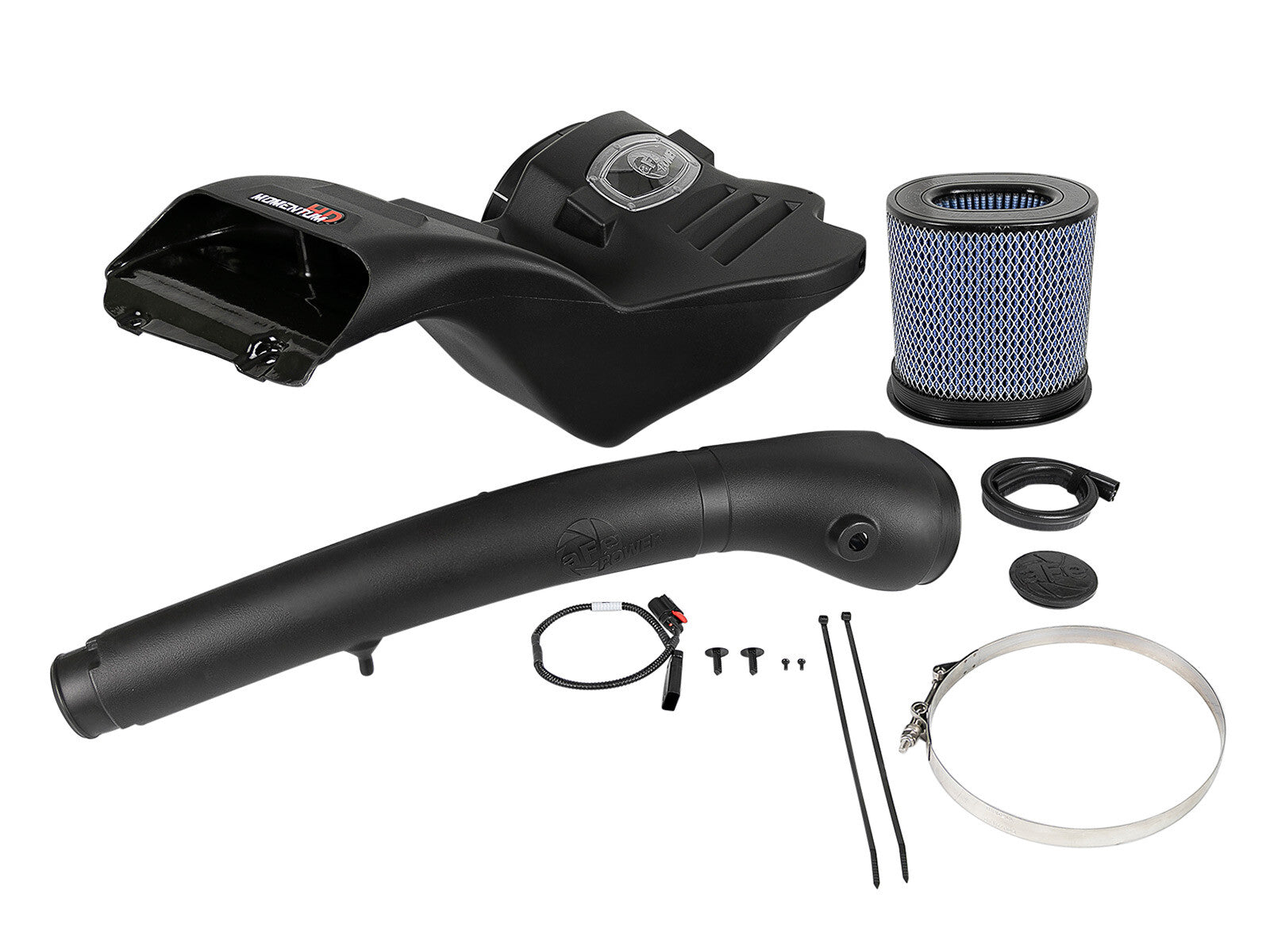 Momentum HD Cold Air Intake System w/ Pro 10R Filter Ford F-150 18-21 V6-3.0L (td) aFe Power