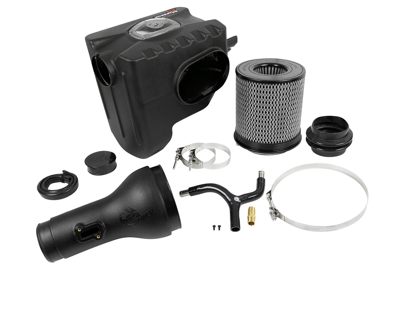 Momentum HD Cold Air Intake System w/ Pro Dry S Filter Nissan Titan Xd 16-24 V8-5.6L aFe Power