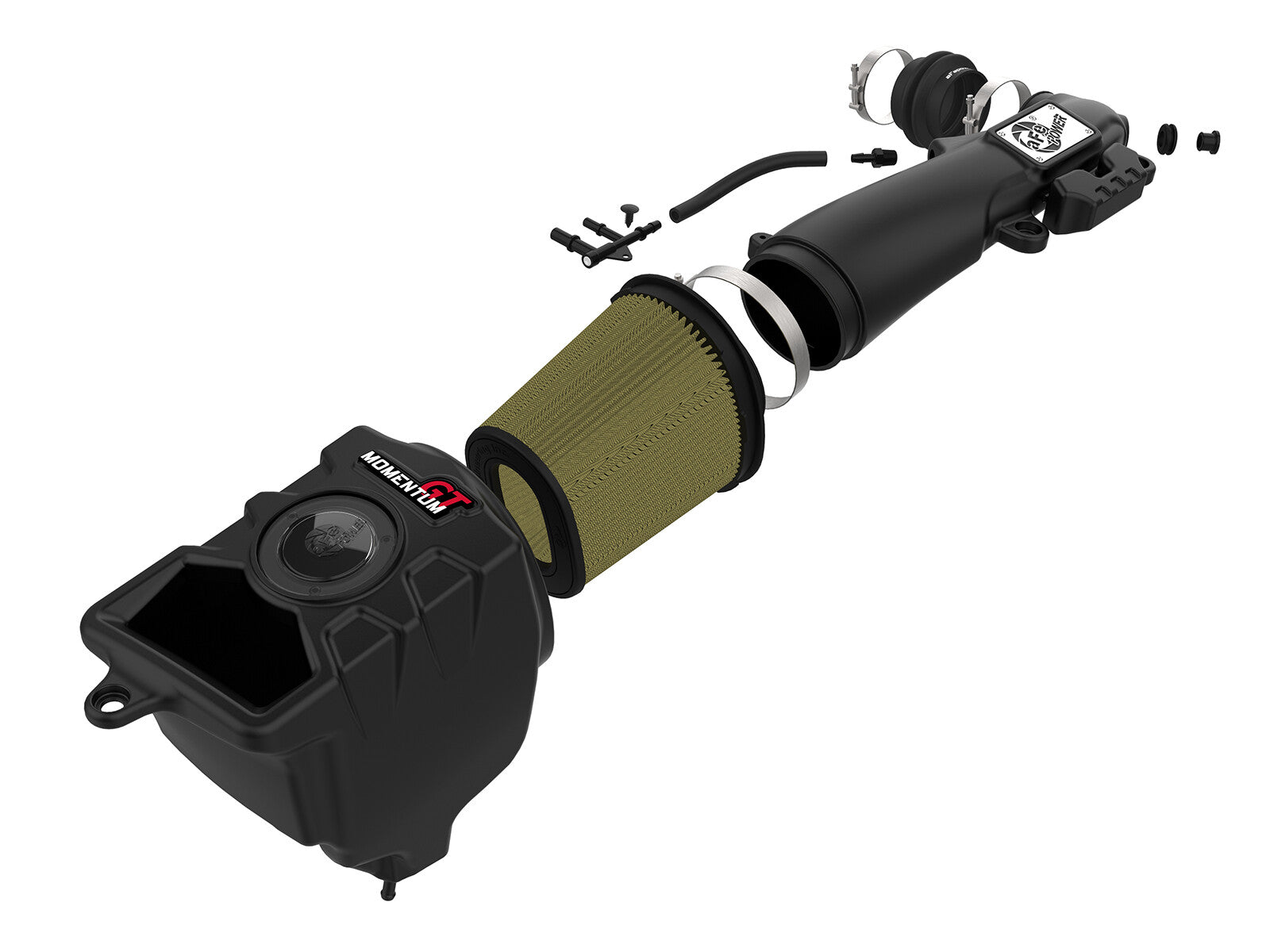 Momentum GT Cold Air Intake System w/ Pro Guard 7 Filter Jeep Wrangler (Jl) 18-23 L4-2.0L (t) aFe Power