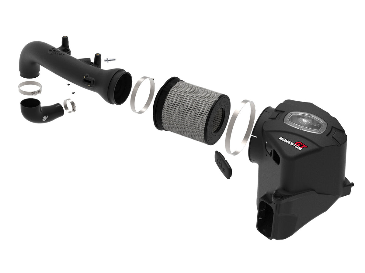 Momentum GT Cold Air Intake System w/ Pro Dry S Filter GM Silverado/Sierra 1500 19-26 L4-2.7L (t) aFe Power