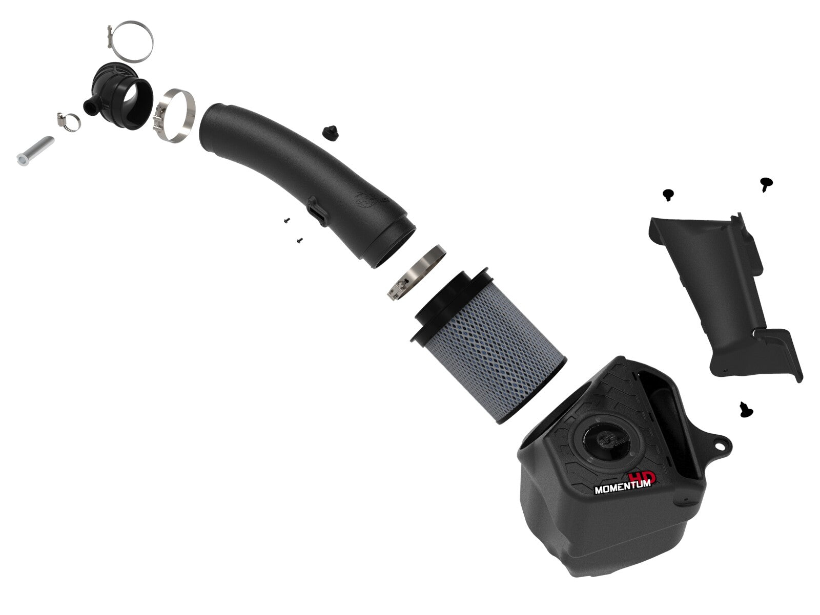 Momentum HD Cold Air Intake System w/ Pro 10R Filter Jeep Wrangler (Jl)/Gladiator (Jt) 20-23 V6-3.0L (td) EcoDiesel aFe Power