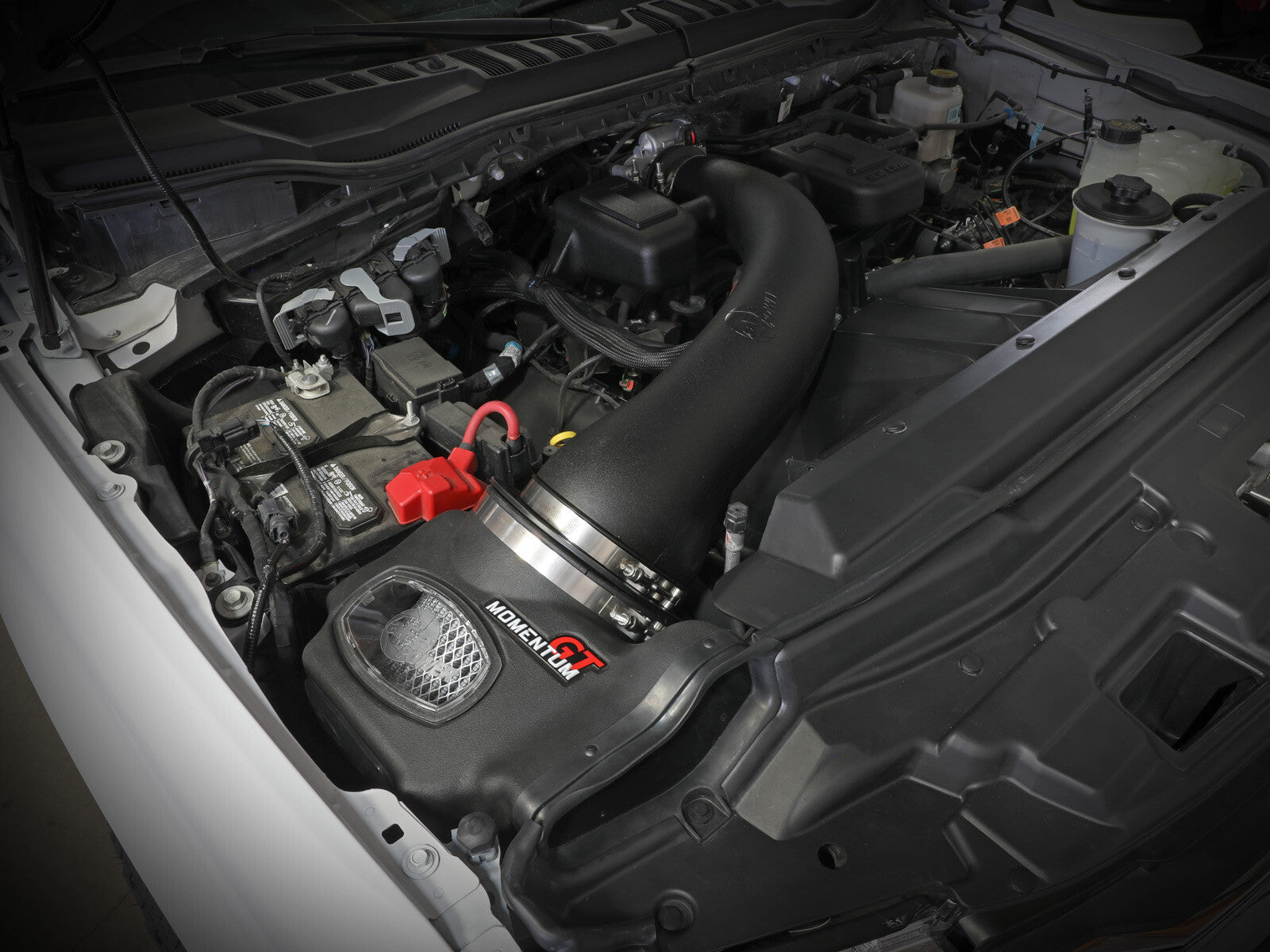 Momentum GT Cold Air Intake System w/ Pro Dry S Filter Ford F-250/F-350 20-22 V8-6.2L aFe Power