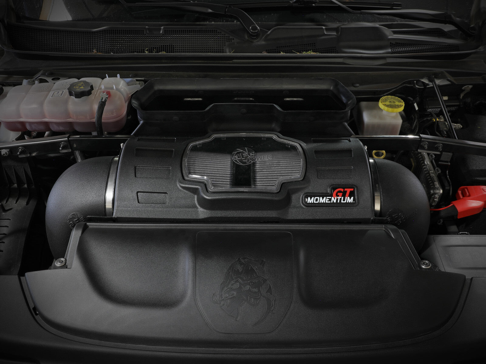 Momentum GT Cold Air Intake System w/ Pro Dry S Filter Ram 1500 Trx 21-24 V8-6.2L (sc) aFe Power