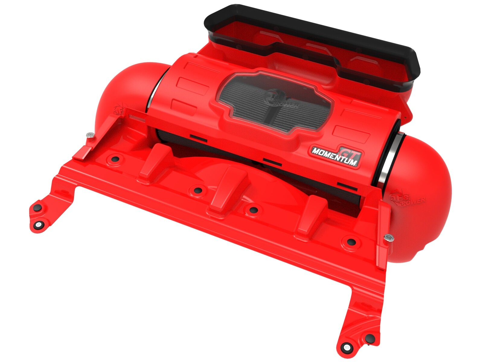 Momentum GT Cold Air Intake System Red w/ Pro Dry S Filter Ram 1500 Trx 21-24 V8-6.2L (sc) aFe Power