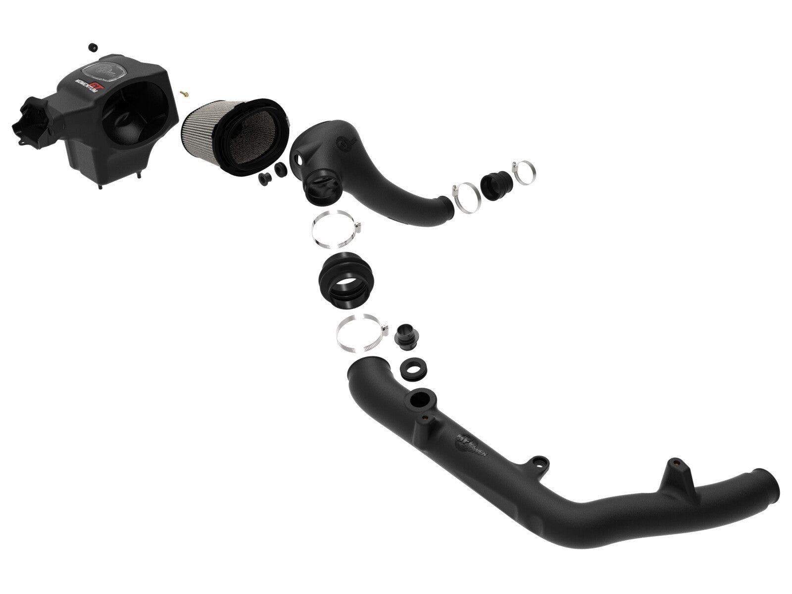 Momentum GT Cold Air Intake System w/ Pro Dry S Filter Ford Bronco 21-26 V6-2.7L (tt) aFe Power