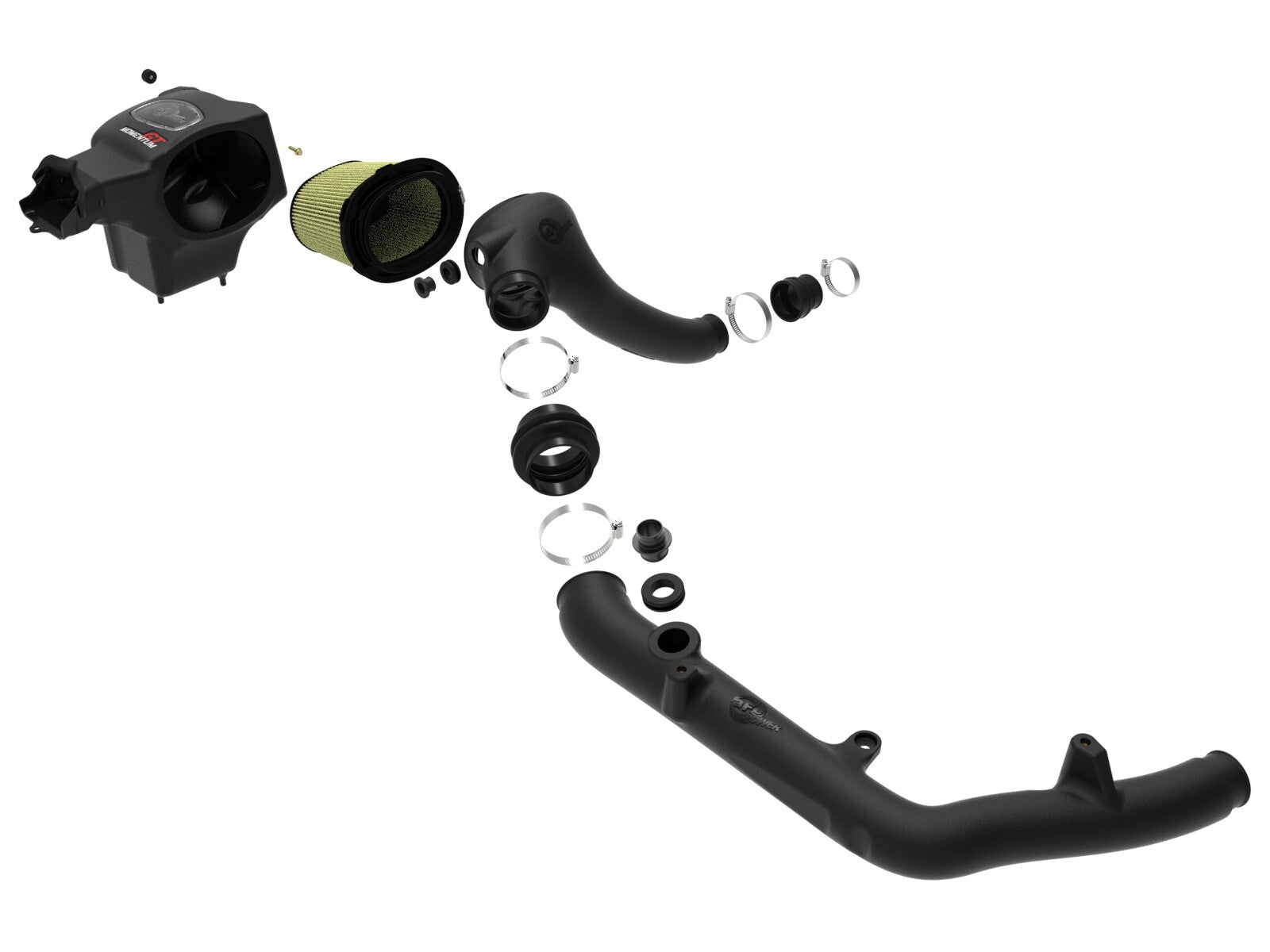 Momentum GT Cold Air Intake System w/ Pro Guard 7 Filter Ford Bronco 21-26 V6-2.7L (tt) aFe Power