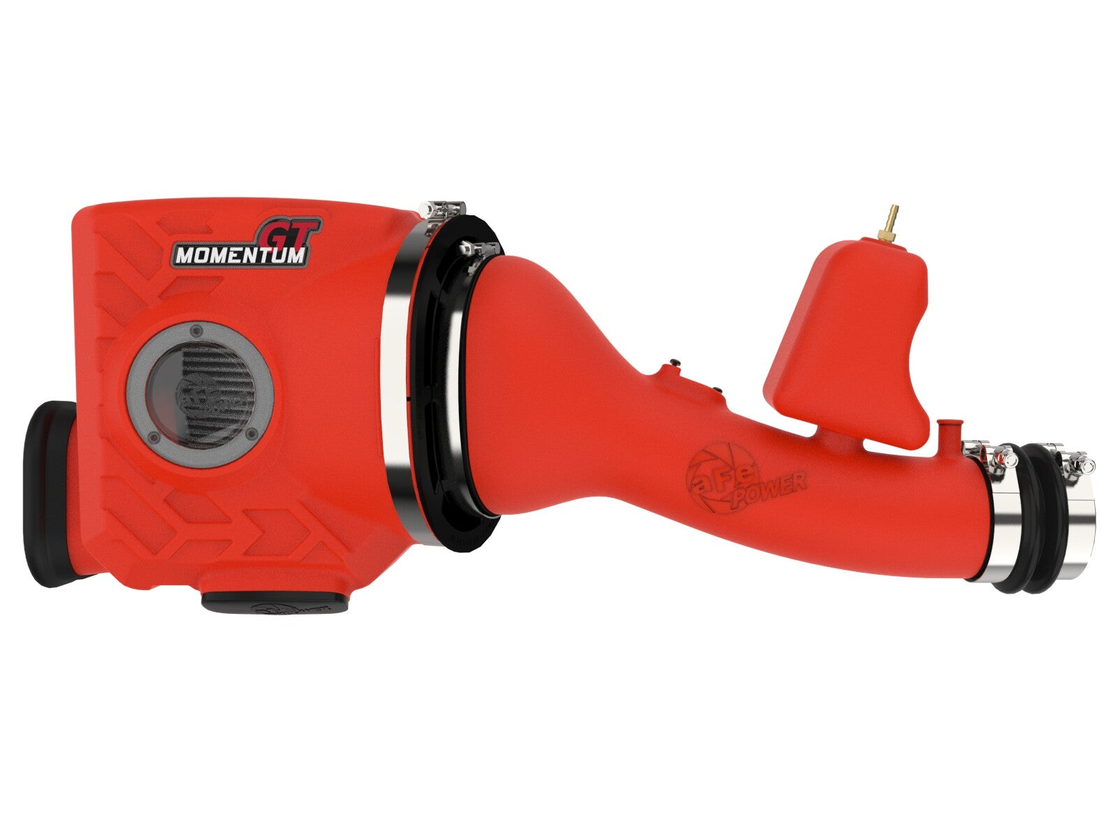 Momentum GT Cold Air Intake System Red w/ Pro Dry S Filter Toyota Fj Cruiser 07-23/4Runner 03-24 V6-4.0L aFe Power