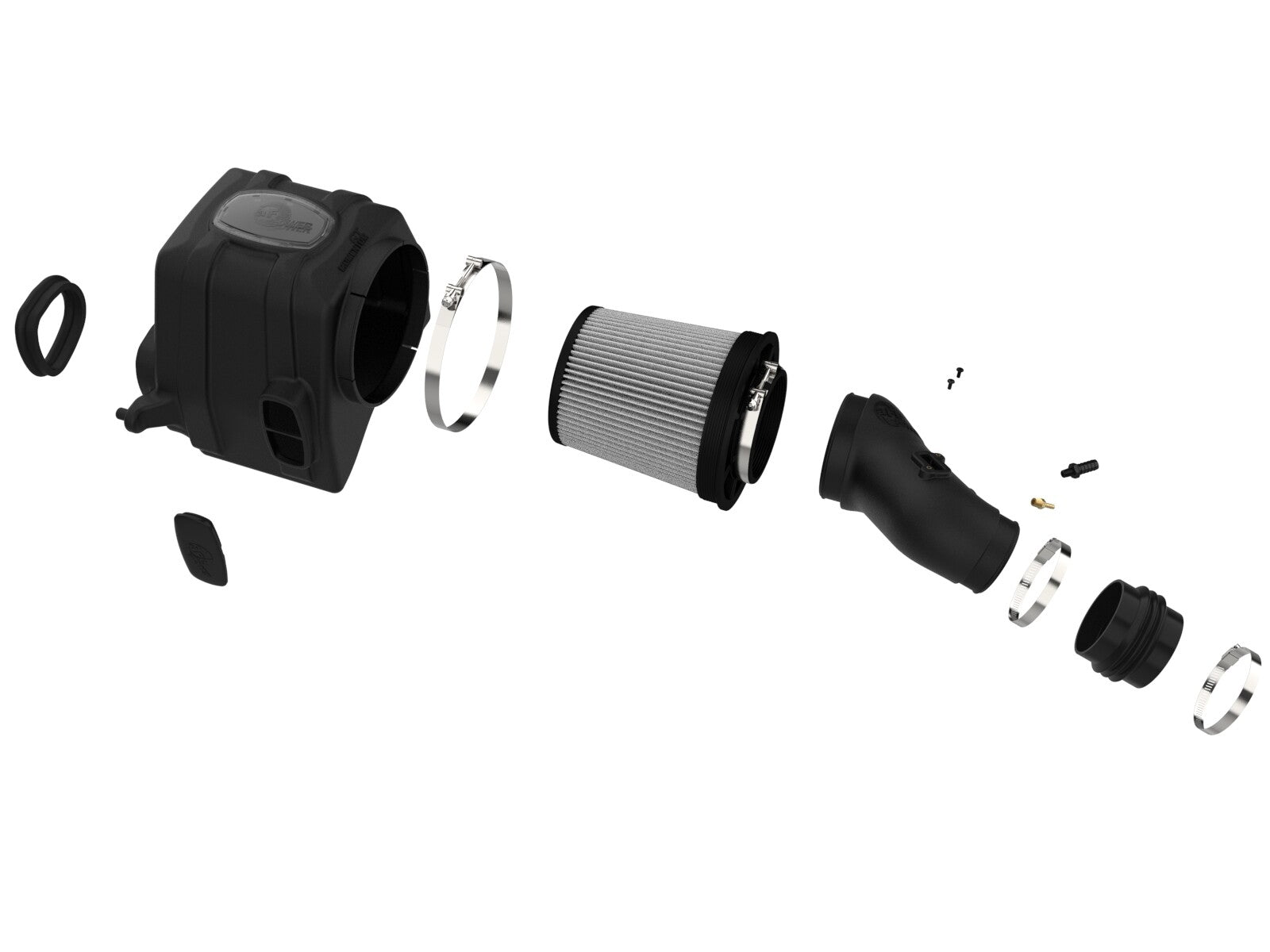 Momentum GT Cold Air Intake System w/ Pro Dry S Filter Toyota Tundra 07-21 V8-5.7L w/ Magnuson S/C aFe Power