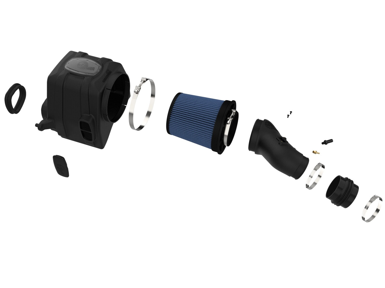 Momentum GT Cold Air Intake System w/ Pro 5R Filter Toyota Tundra 07-21 V8-5.7L w/ Magnuson S/C aFe Power
