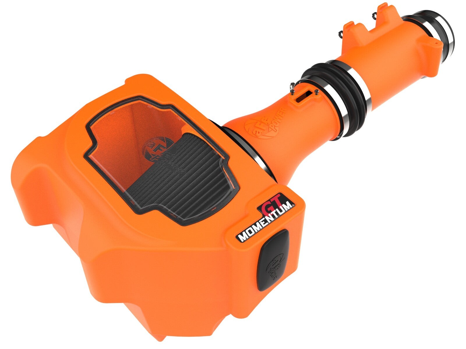 Momentum GT Cold Air Intake System Orange w/ Black Pro 5R Filter Ram 1500 25-26 L6-3.0L (tt) aFe Power