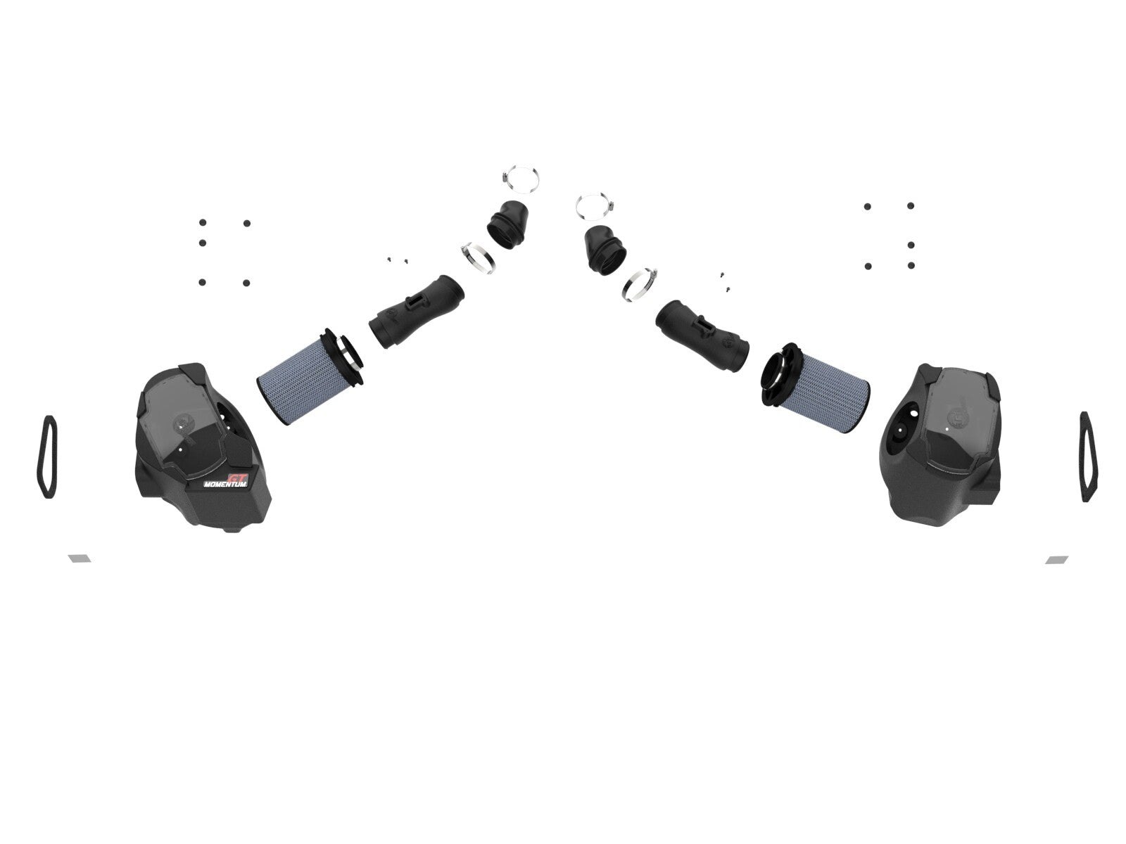 Momentum GT Cold Air Intake System w/ Pro 5R Filter Lexus GX550 24-26 V6-3.4L (tt) aFe Power