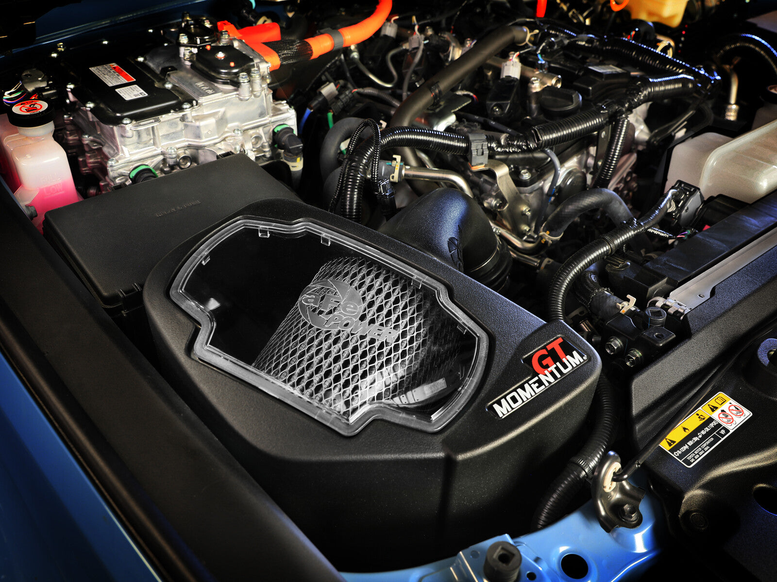 Momentum GT Cold Air Intake System w/ Pro Dry S Filter Toyota Land Cruiser (J250) 24-26 L4-2.4L (t) aFe Power