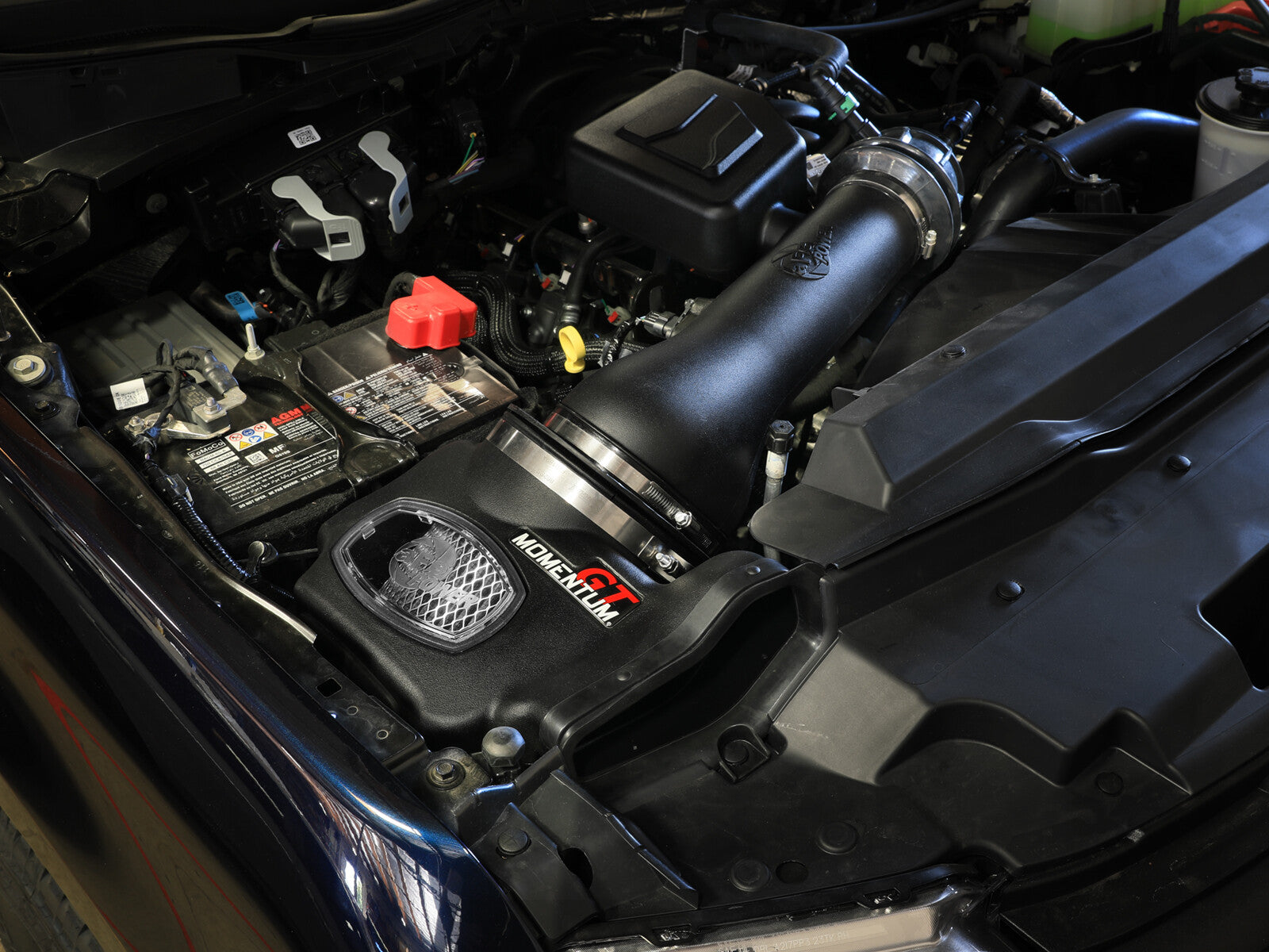 Momentum GT Cold Air Intake System w/ Pro Dry S Filter Ford F-250/F-350 23-26 V8-7.3L aFe Power