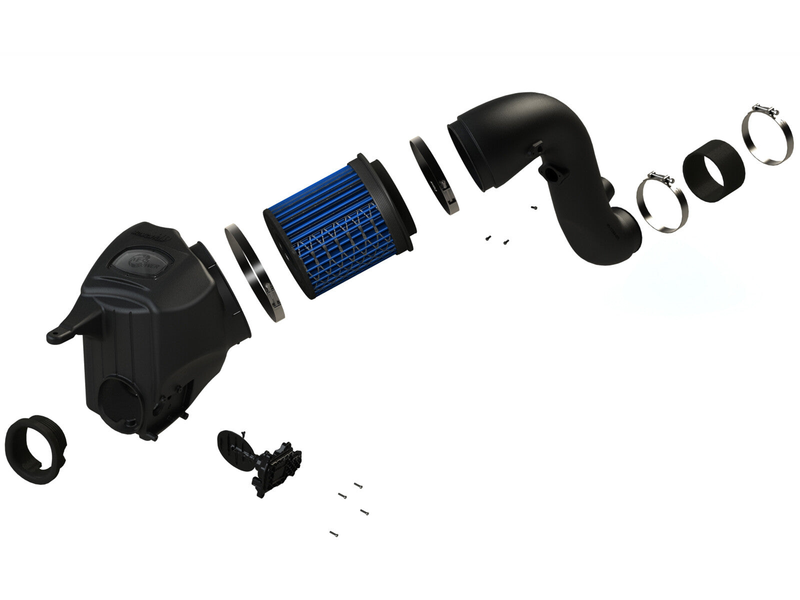 Momentum HD Cold Air Intake System w/ Pro 10R Filter Dodge Ram Diesel Trucks 13-18 L6-6.7L (td) aFe Power