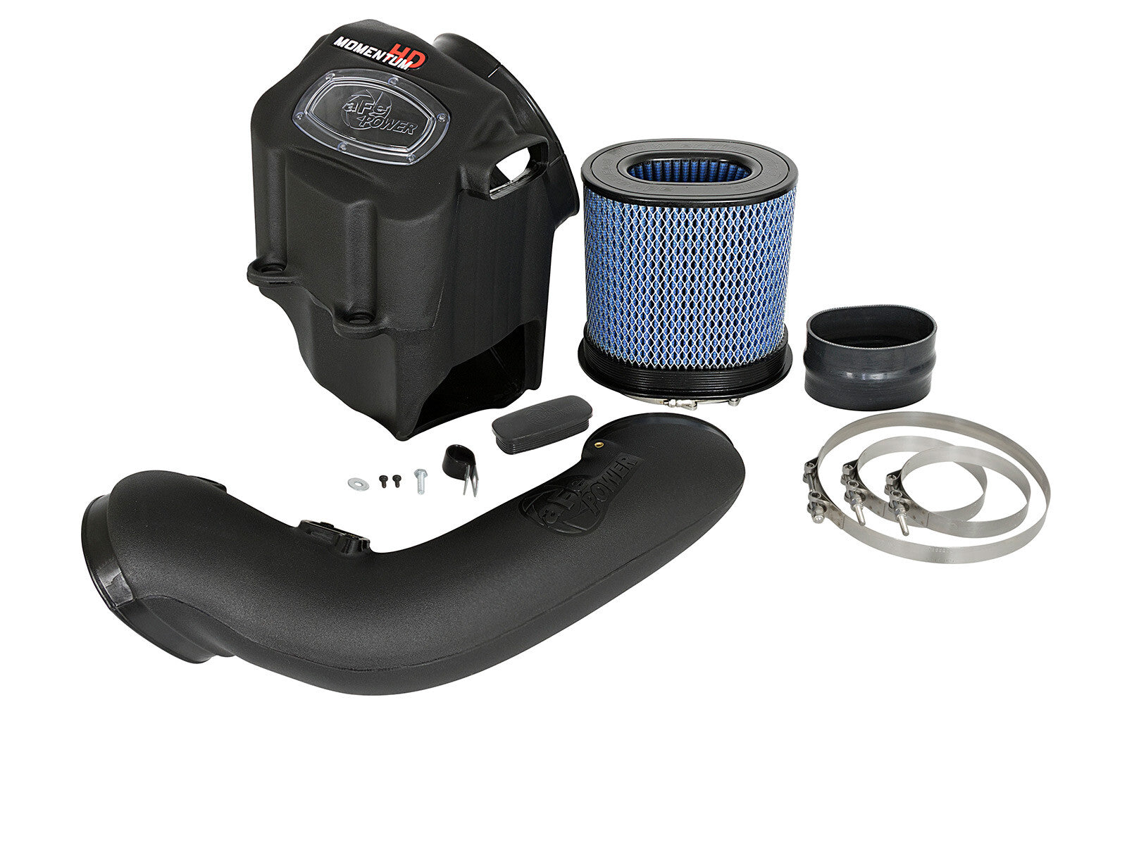 Momentum HD Cold Air Intake System w/ Pro 10R Filter Ford Diesel Trucks 17-19 V8-6.7L (td) aFe Power