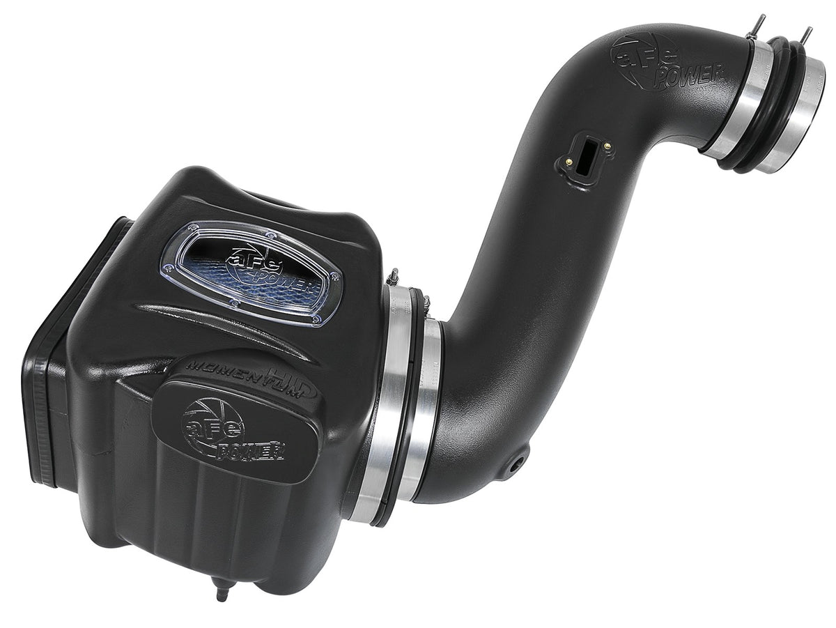 Momentum HD Cold Air Intake System w/ Pro 10R Filter GM Diesel Trucks 07.5-10 V8-6.6L (td) Lmm aFe Power