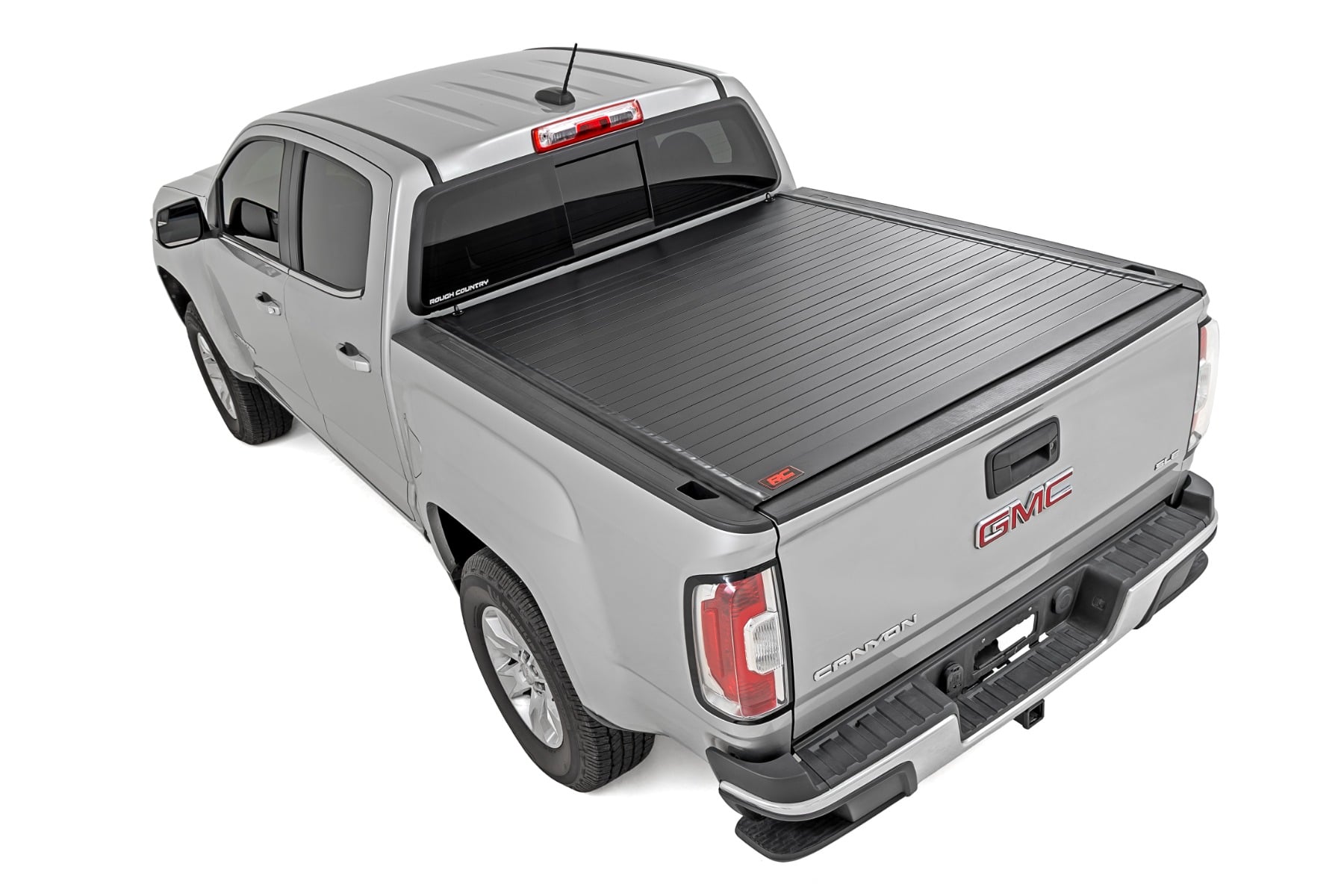 Hard Roll Up Bed Cover 5 Foot Bed Chevy/GMC Canyon/Colorado 2WD/4WD (15-22) Rough Country