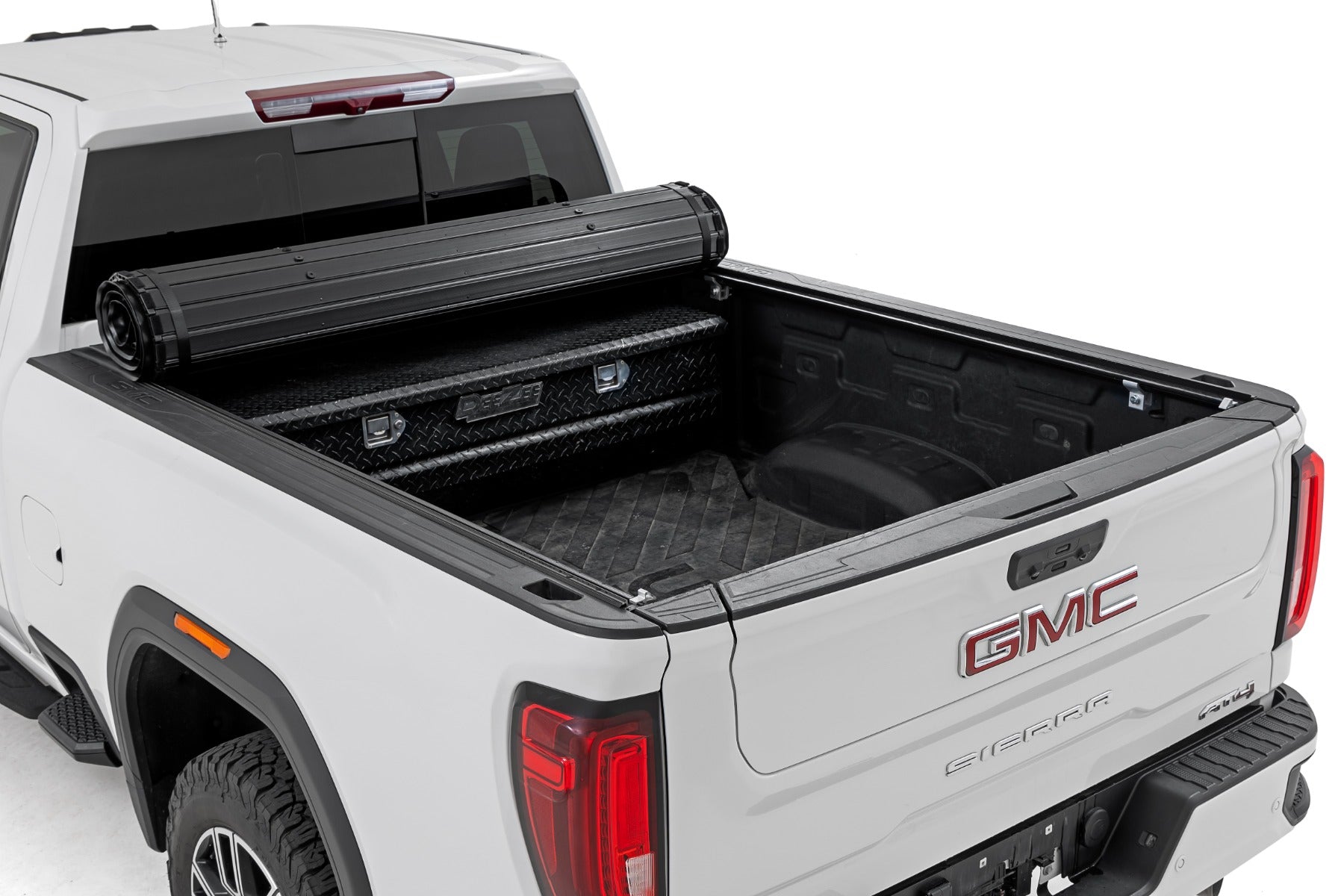 Hard Roll Up Bed Cover 6 Foot 9 Inch Bed Chevy/GMC Silverado/Sierra 2500HD/3500HD (20-26) Rough Country