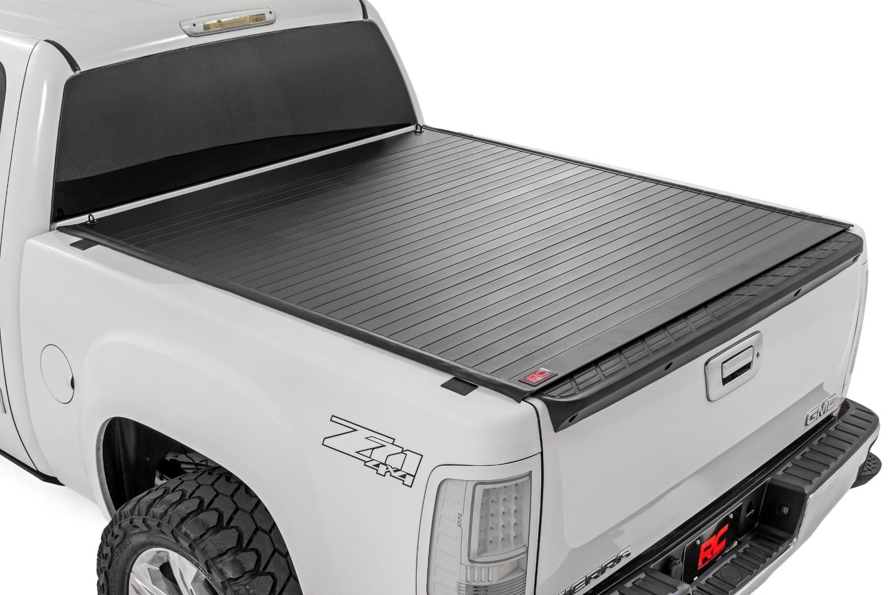 Hard Roll Up Bed Cover 5 Foot 9 Inch Bed Silverado/Sierra 1500 (07-13) Rough Country