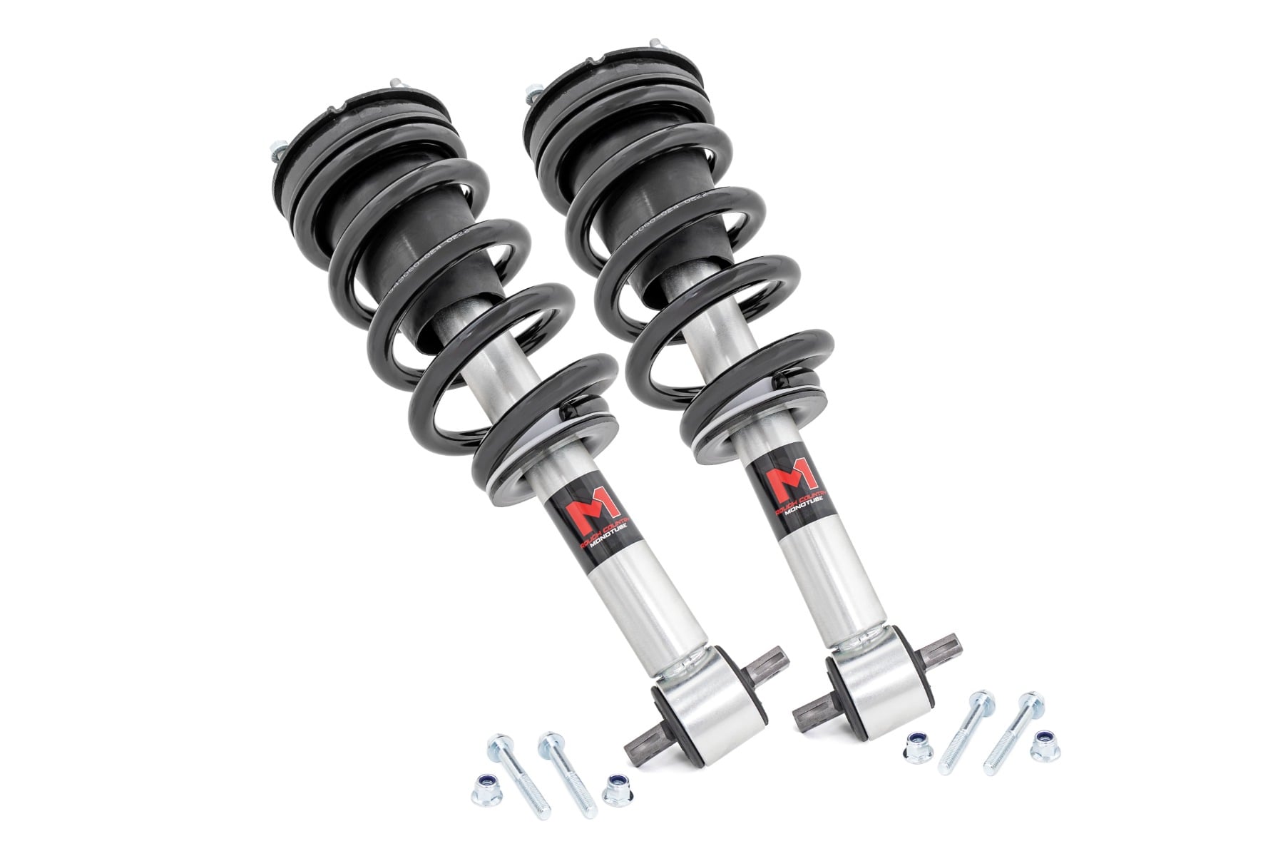 M1 Adjustable Leveling Struts Monotube 0-2 Inch Silverado/Sierra 1500 Truck & SUV (07-14) Rough Country