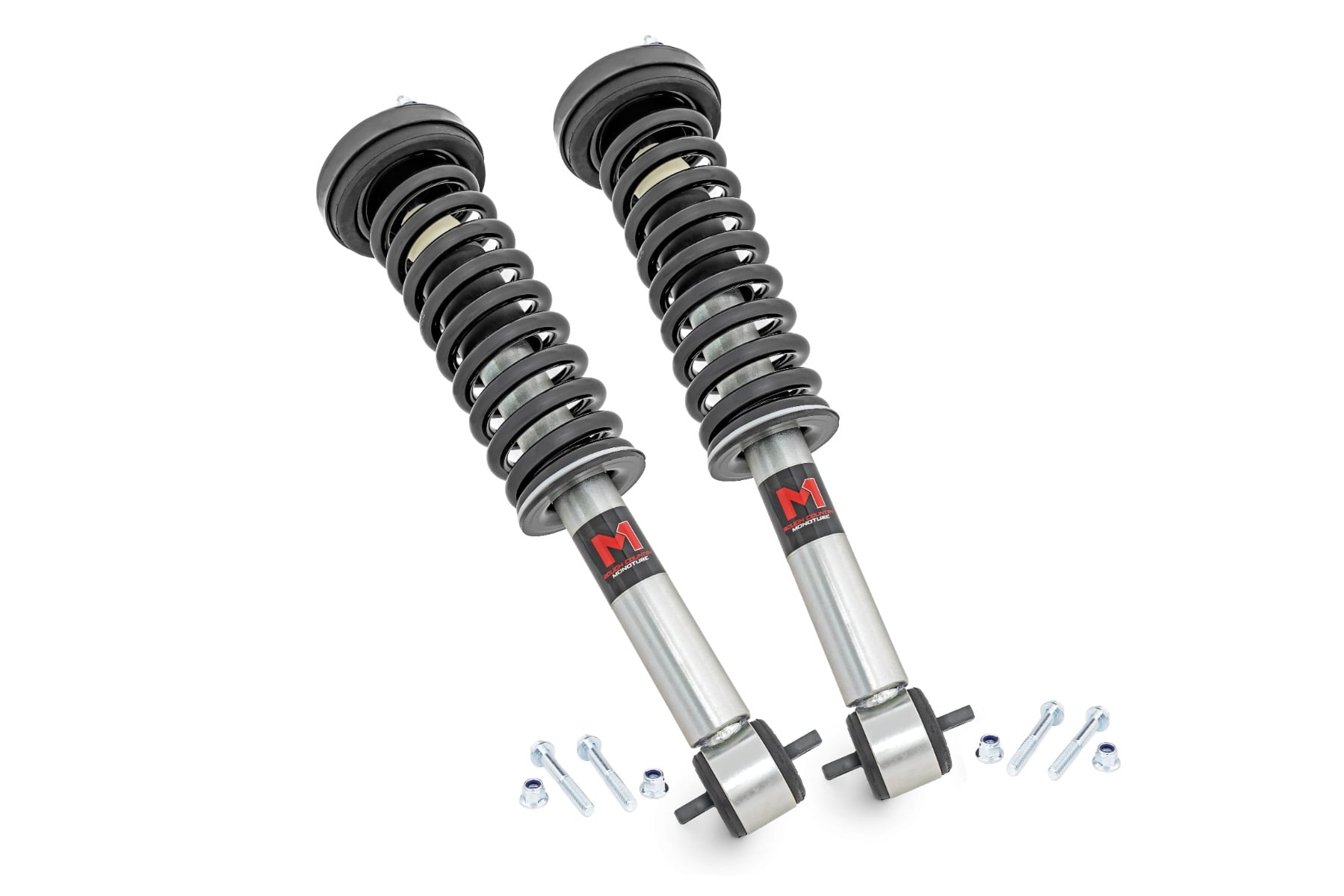 M1 Adjustable Lowering Struts Monotube -2 Inch Ford F-150 4WD (2014-2026) Rough Country