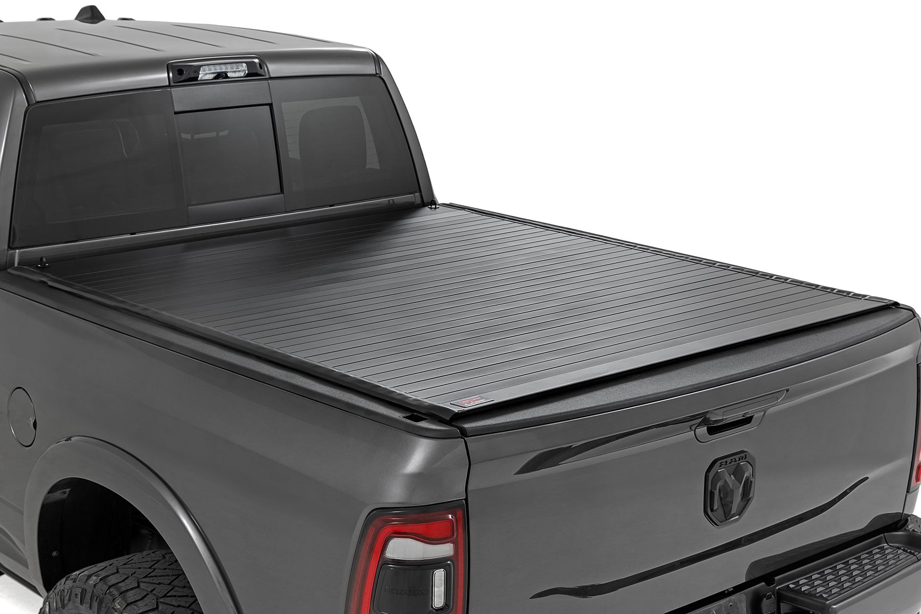 Hard Roll Up Bed Cover 6 Foot 4 Inch Bed Ram 1500 (09-18)/2500 (09-26) Rough Country