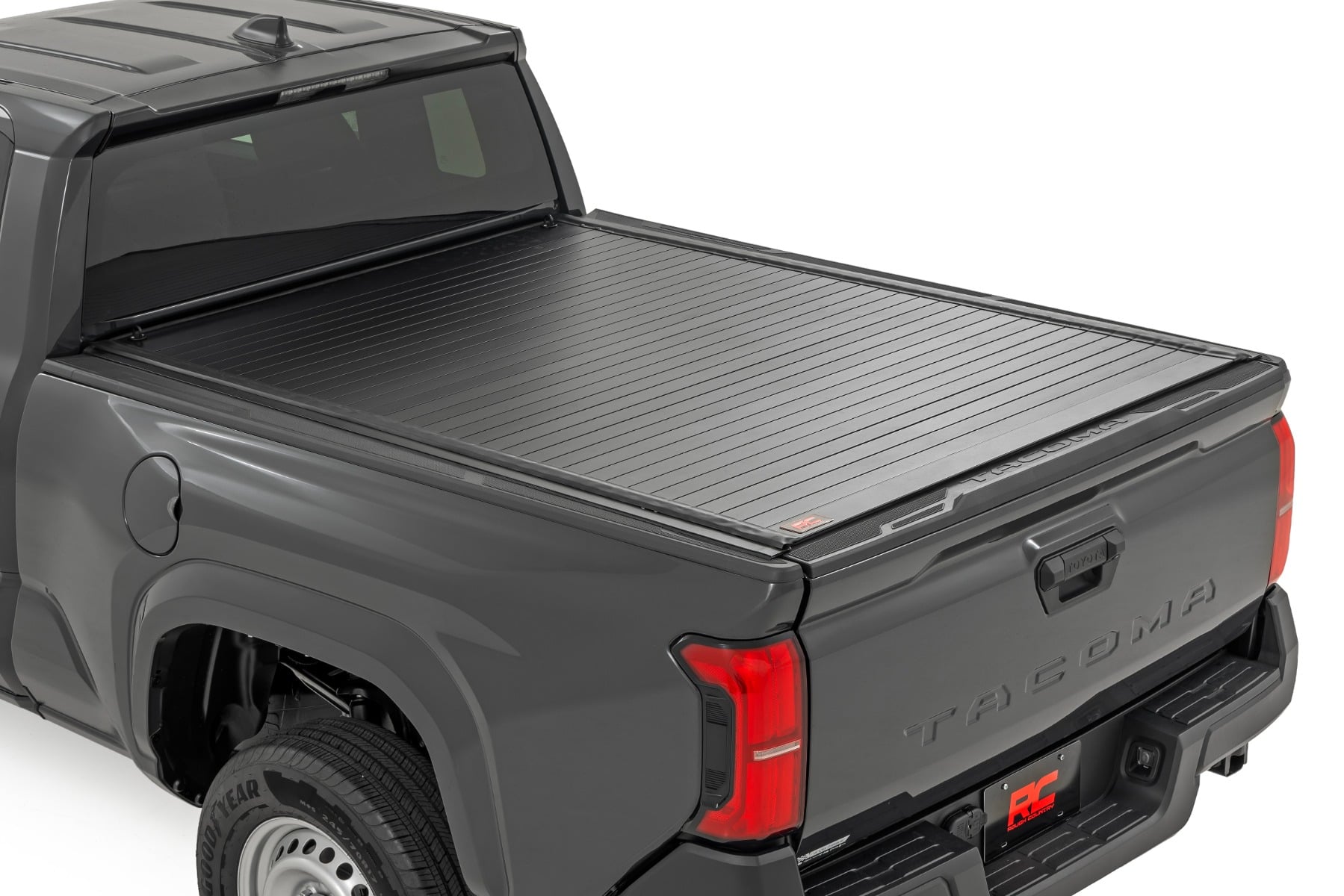 Hard Roll Up Bed Cover 6 Foot Bed Toyota Tacoma 2WD/4WD (2024-2026) Rough Country