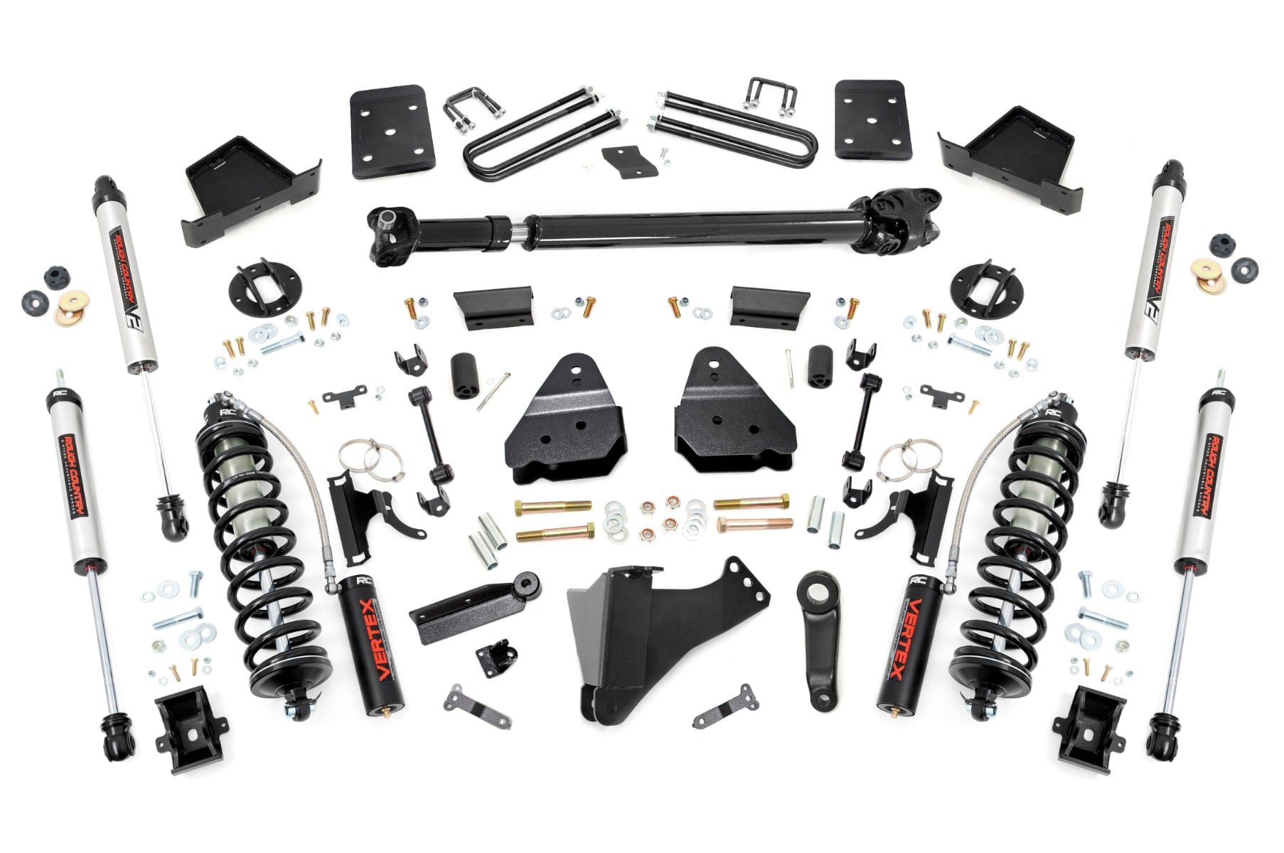 6 Inch Lift Kit Diesel FR D/S C/O V2 Ford F-250/F-350 Super Duty (17-22) Rough Country