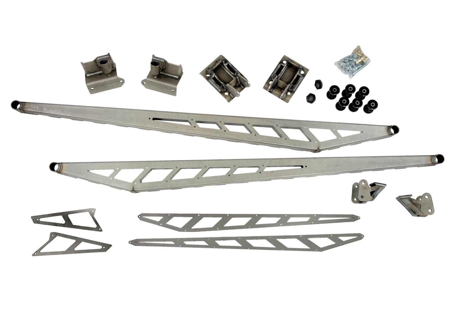 McGaughy's Traction Bar Kit 2019-2026 Silverado/Sierra 1500 Raw Finish