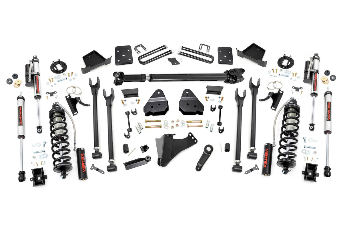6 Inch Lift Kit Diesel 4-Link FR D/S C/O Vertex Ford F-250/F-350 Super Duty (17-22) Rough Country