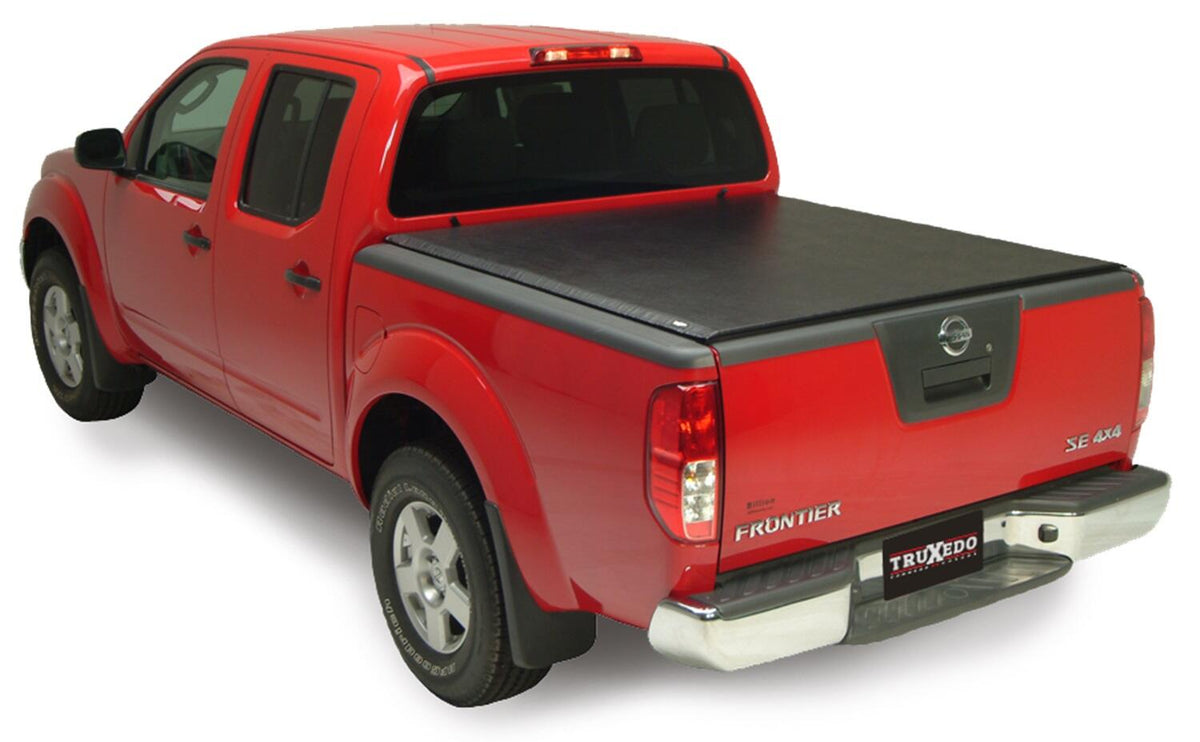 Lo Pro Tonneau Cover Black 2008-2015 Nissan Titan 7 Foot 3 Inch Bed Truxedo
