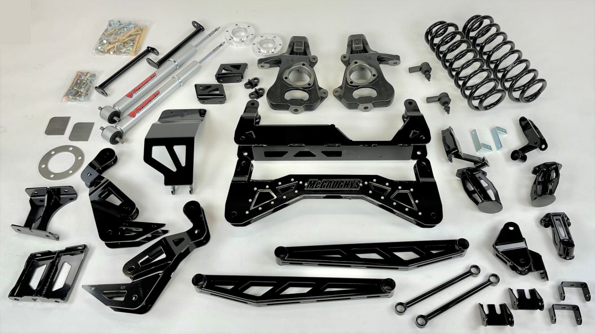 McGaughy's 7 Inch Premium Lift Kit 2014-2020 Tahoe, Suburban, Yukon, Yukon XL 4WD Non-Auto