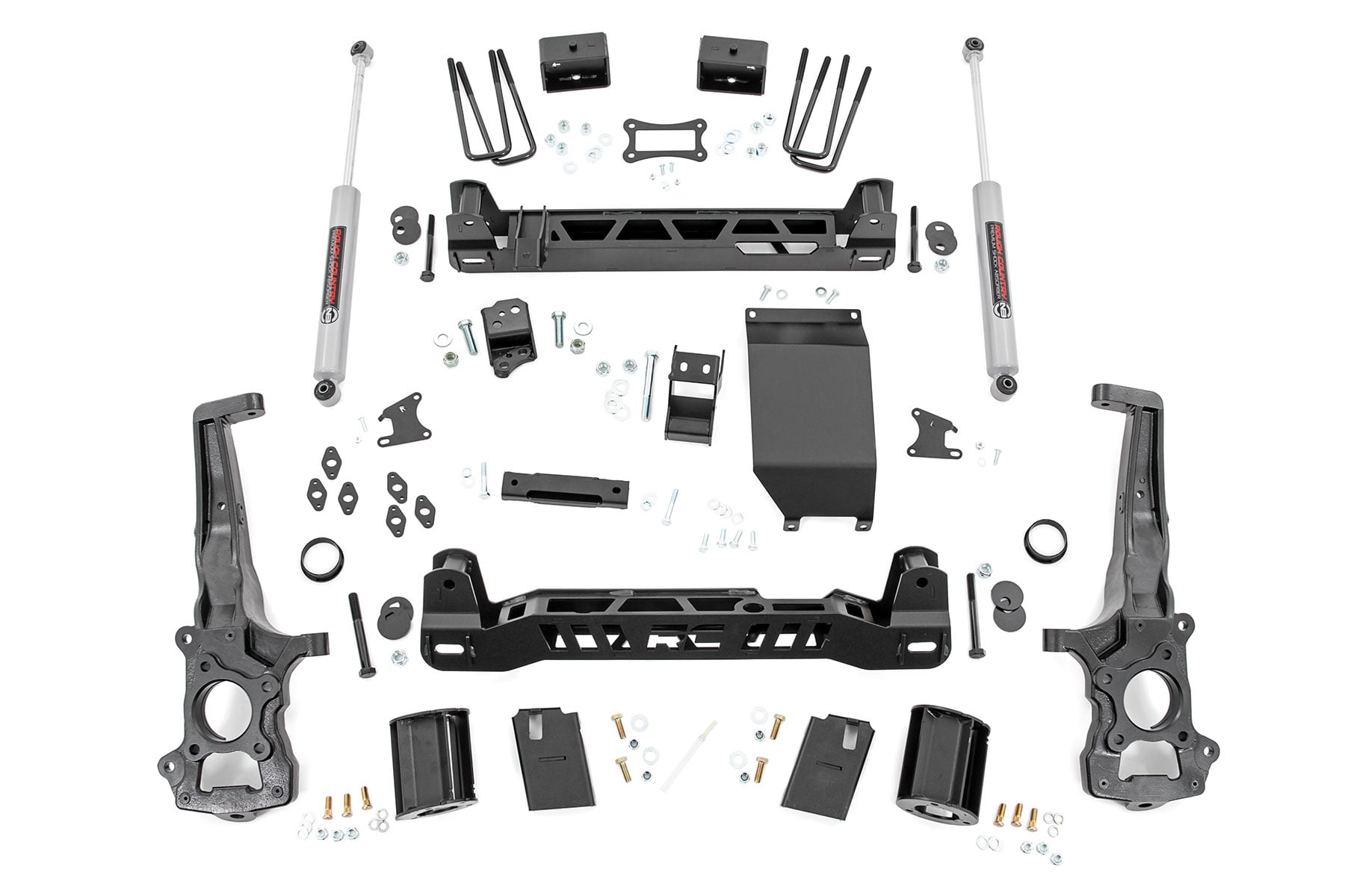 6 Inch Lift Kit Cast Steel Knuckles Ford Ranger 4WD (2019-2023) Rough Country