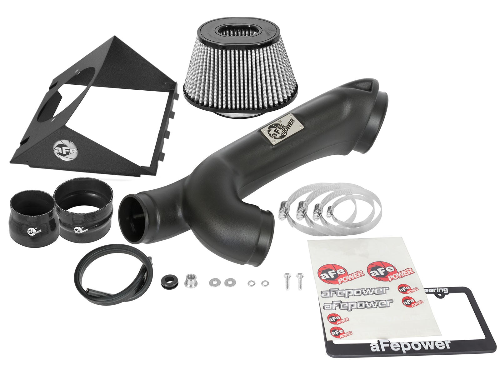 Rapid Induction Cold Air Intake System w/ Pro Dry S Filter Ford F-150 12-14 V6-3.5L (tt) aFe Power