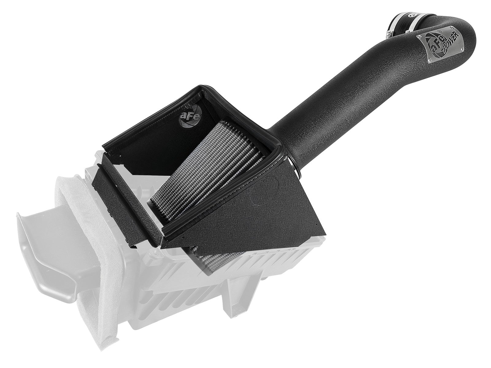 Rapid Induction Cold Air Intake System w/ Pro Dry S Filter GM Silverado/Sierra 1500 14-19/Tahoe/Suburban/Yukon/XL/Escalade 15-20 V8-5.3L/6.2L aFe Power